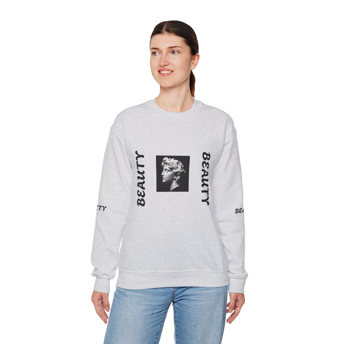 Beauty Unisex Heavy Blend™ Crewneck Sweatshirt - Zion Legend Fashions