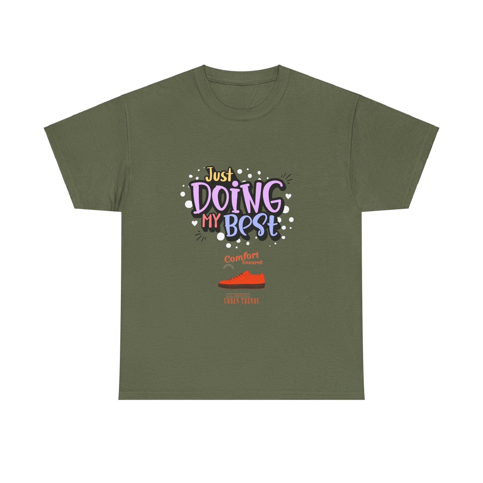 Just doing my best T-shirts Unisex Heavy Cotton Tee - Zion Legend Fashions