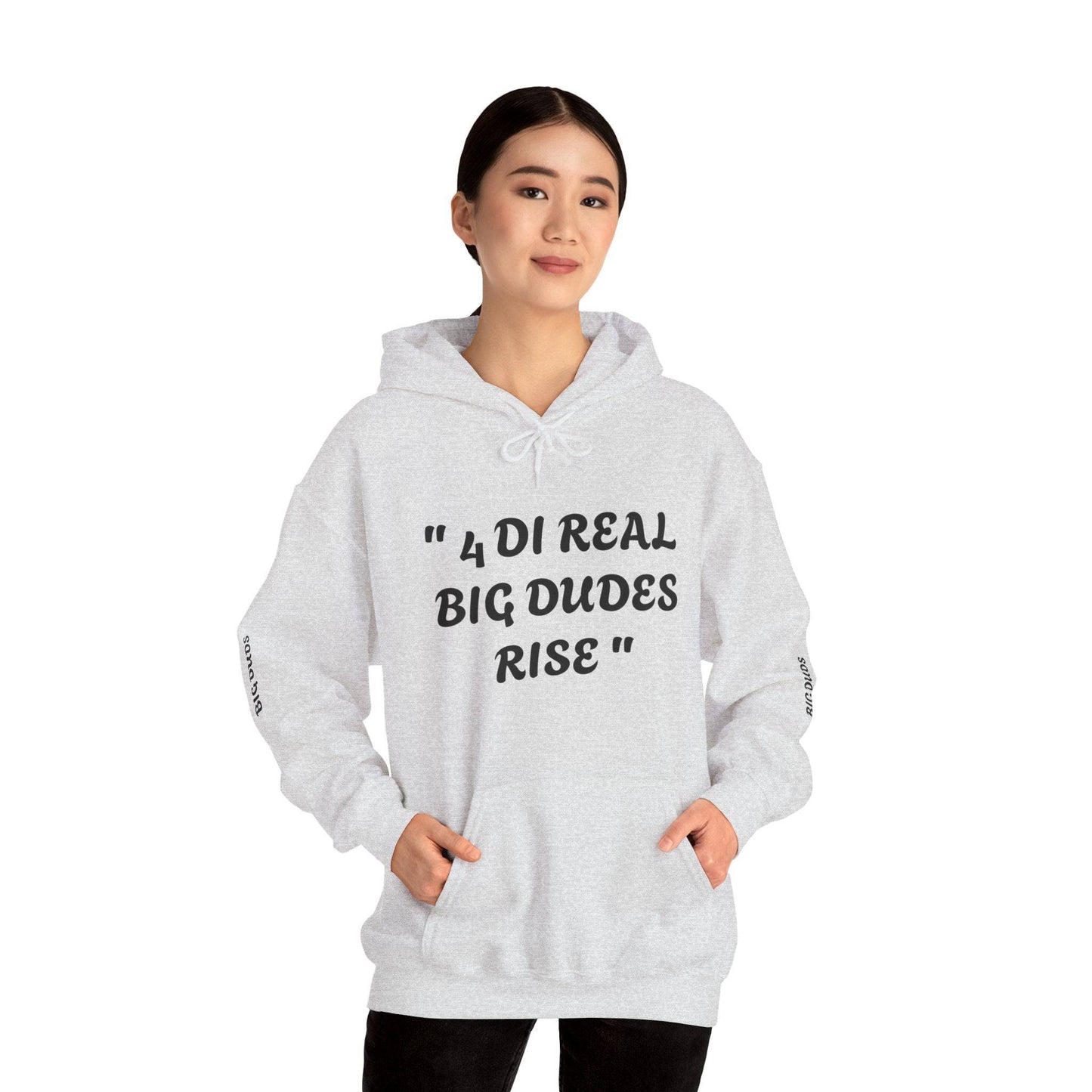 4 Di Real Big Dudes Rise Unisex Heavy Blend™ Hooded Sweatshirt - Zion Legend Fashions