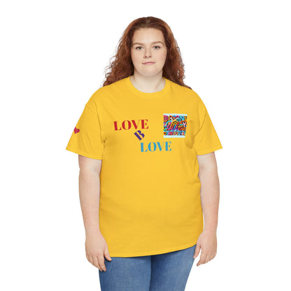 Love B Love  Unisex Heavy Cotton Tee Shirts For a Sunny colourful summer  . - Zion Legend Fashions