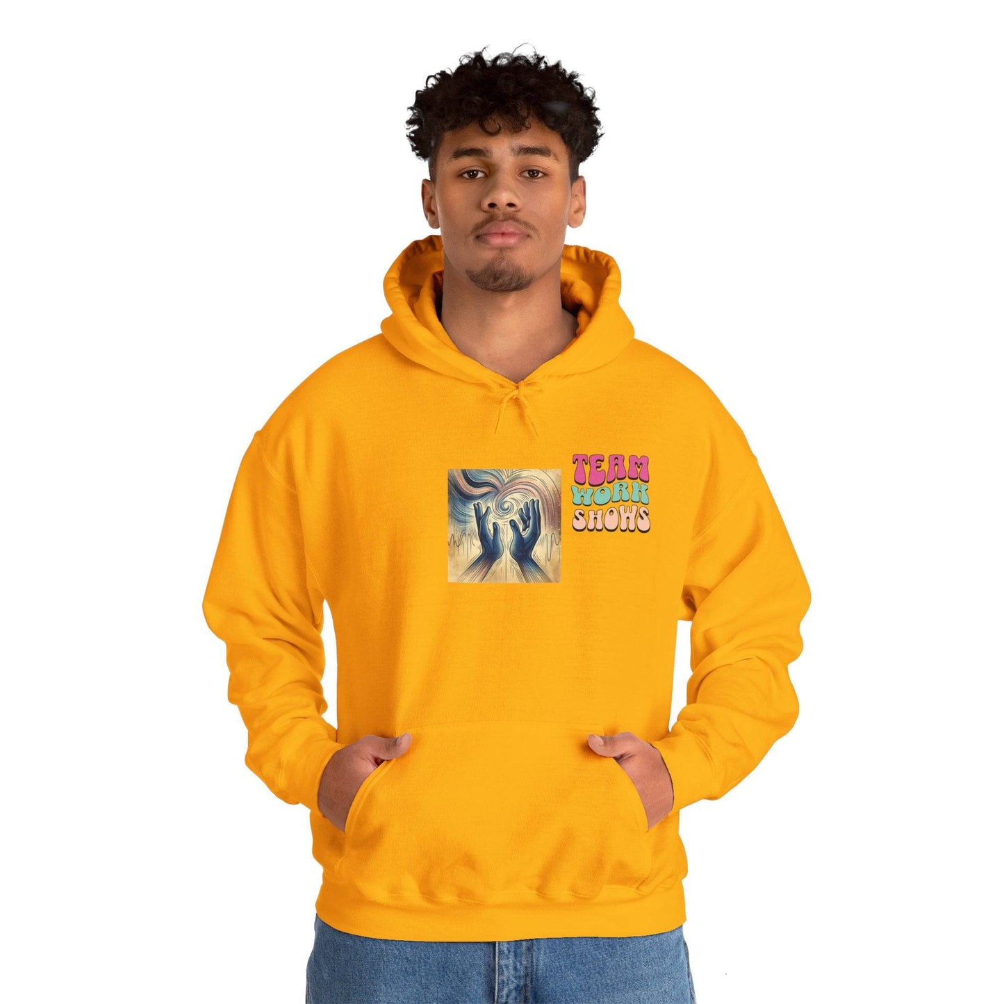 Team Work Unisex Heavy Blend™ Hooded Sweatshirt - Zion Legend Fashions