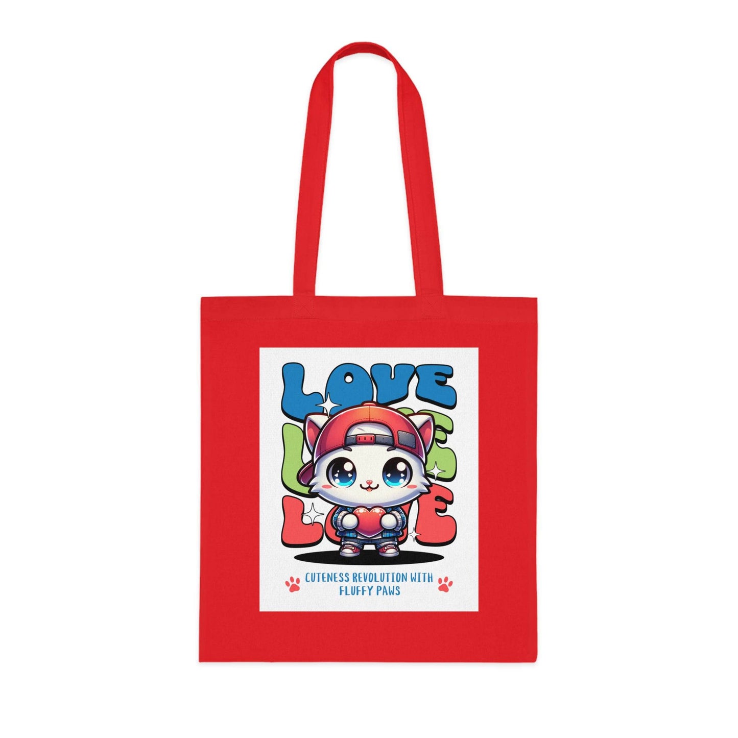 Love Bags Cotton Tote  -  Available UK and Europe Only - Zion Legend Fashions