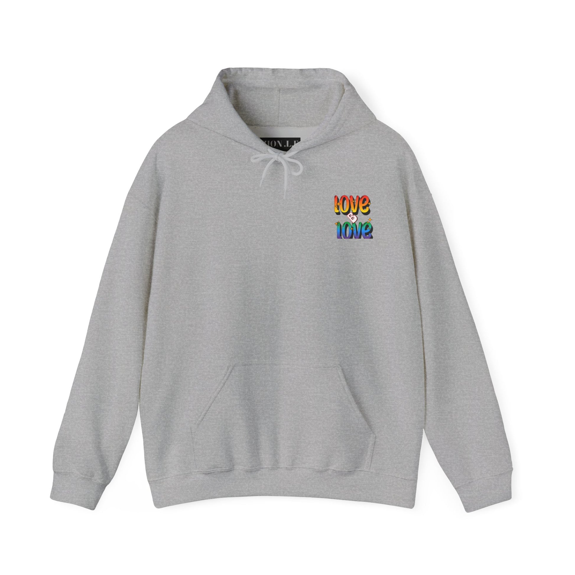 Love B Love  Vibrant colourful Unisex Heavy Hoodies sweatshirt - Zion Legend Fashions