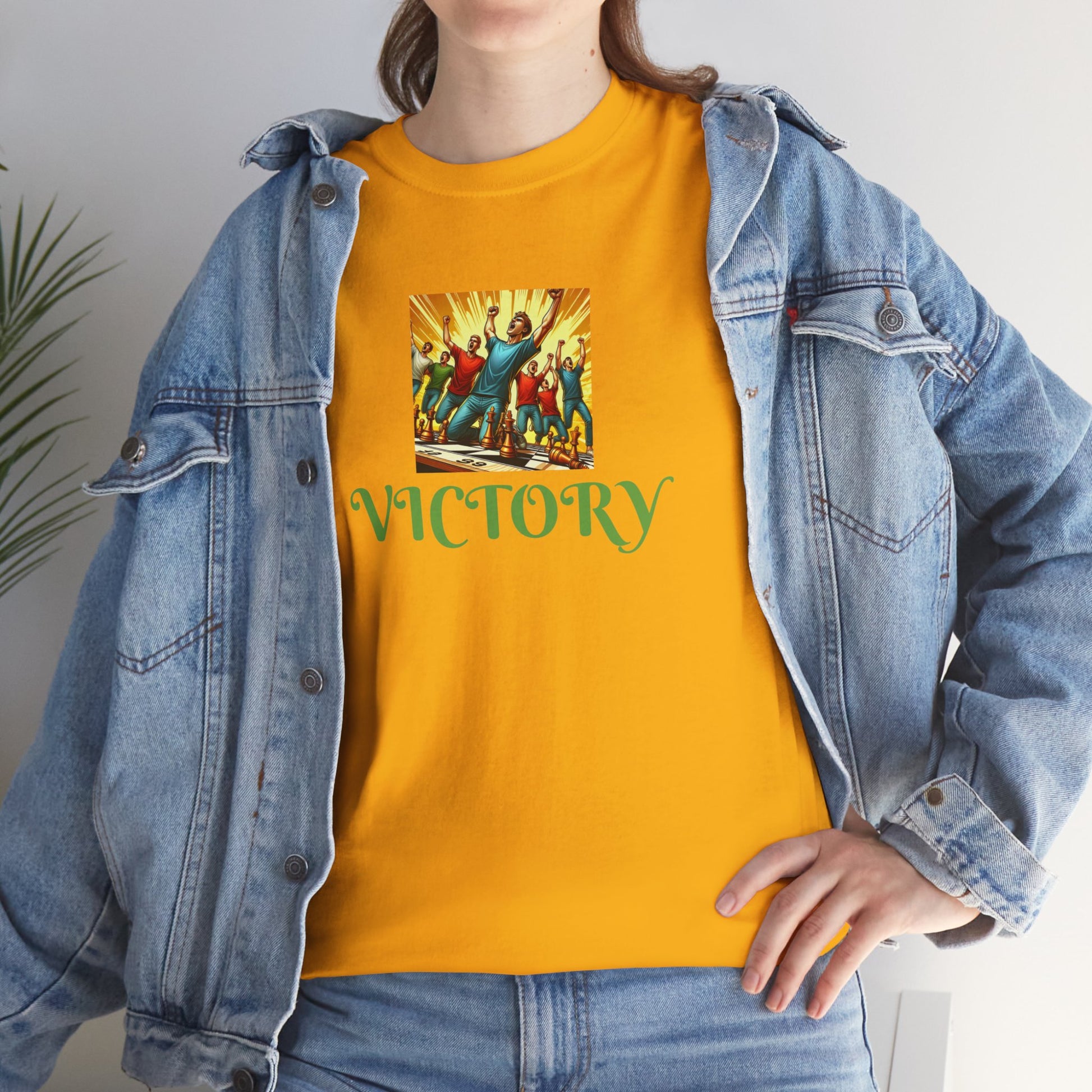 Victory Unisex Heavy Cotton Tee - Zion Legend Fashions