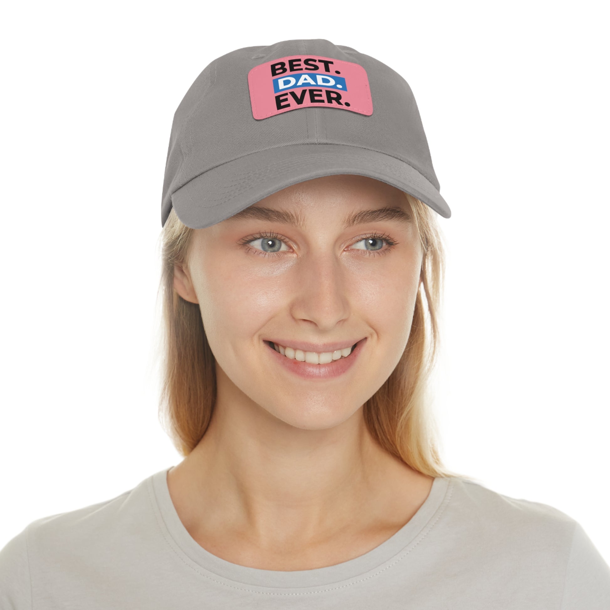 Dad Hat with Leather Patch (Rectangle)  -  Available USA Only - Zion Legend Fashions