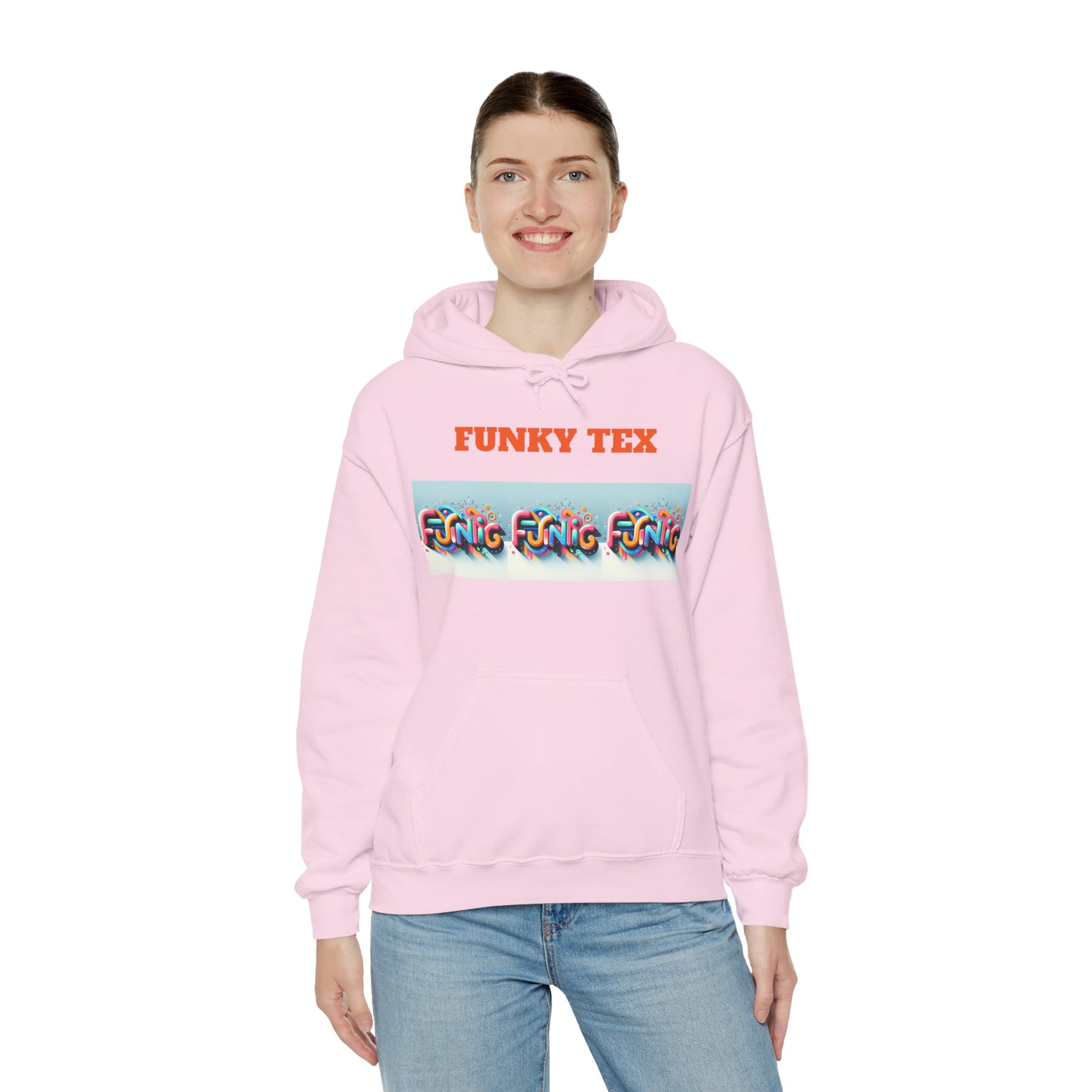 Funky Tex Unisex Heavy Blend™ Hooded Sweatshirt - Zion Legend Fashions