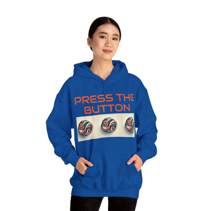 Press The Button Tex Heavy Blend™ Hooded Sweatshirt - Zion Legend Fashions