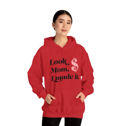 Look Mum  Unisex Heavy Blend™ Hooded Sweatshirt - Zion Legend Fashions