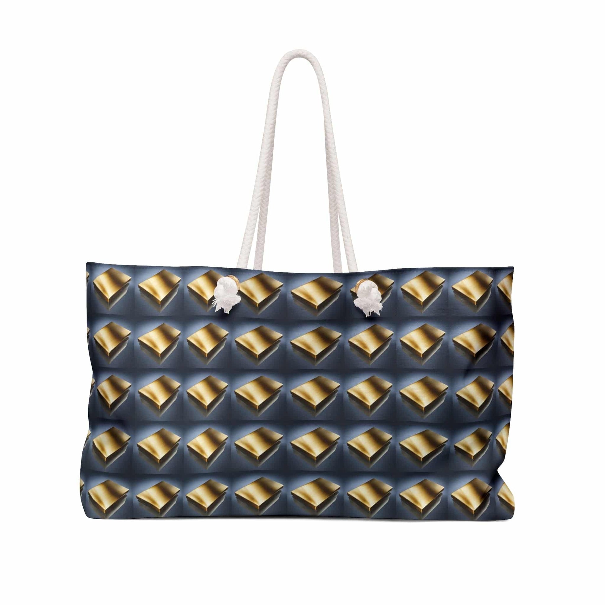 Gold Weekender Bag - Zion Legend Fashions