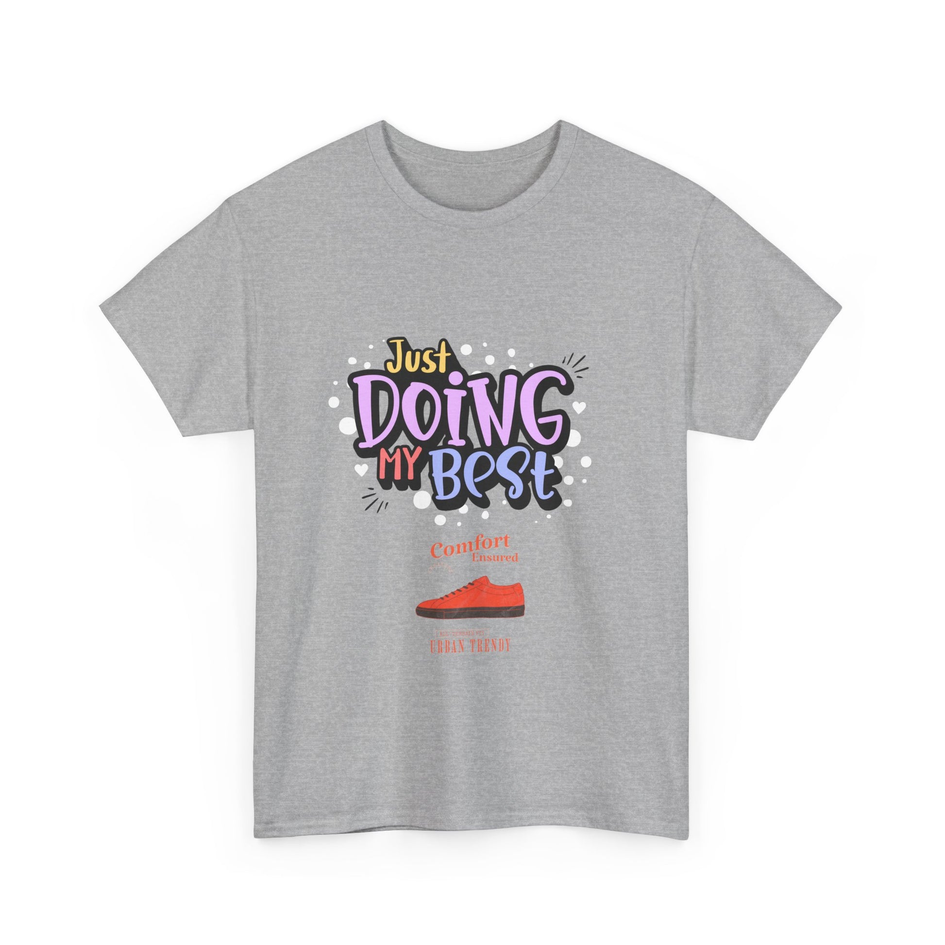 Just doing my best T-shirts Unisex Heavy Cotton Tee - Zion Legend Fashions