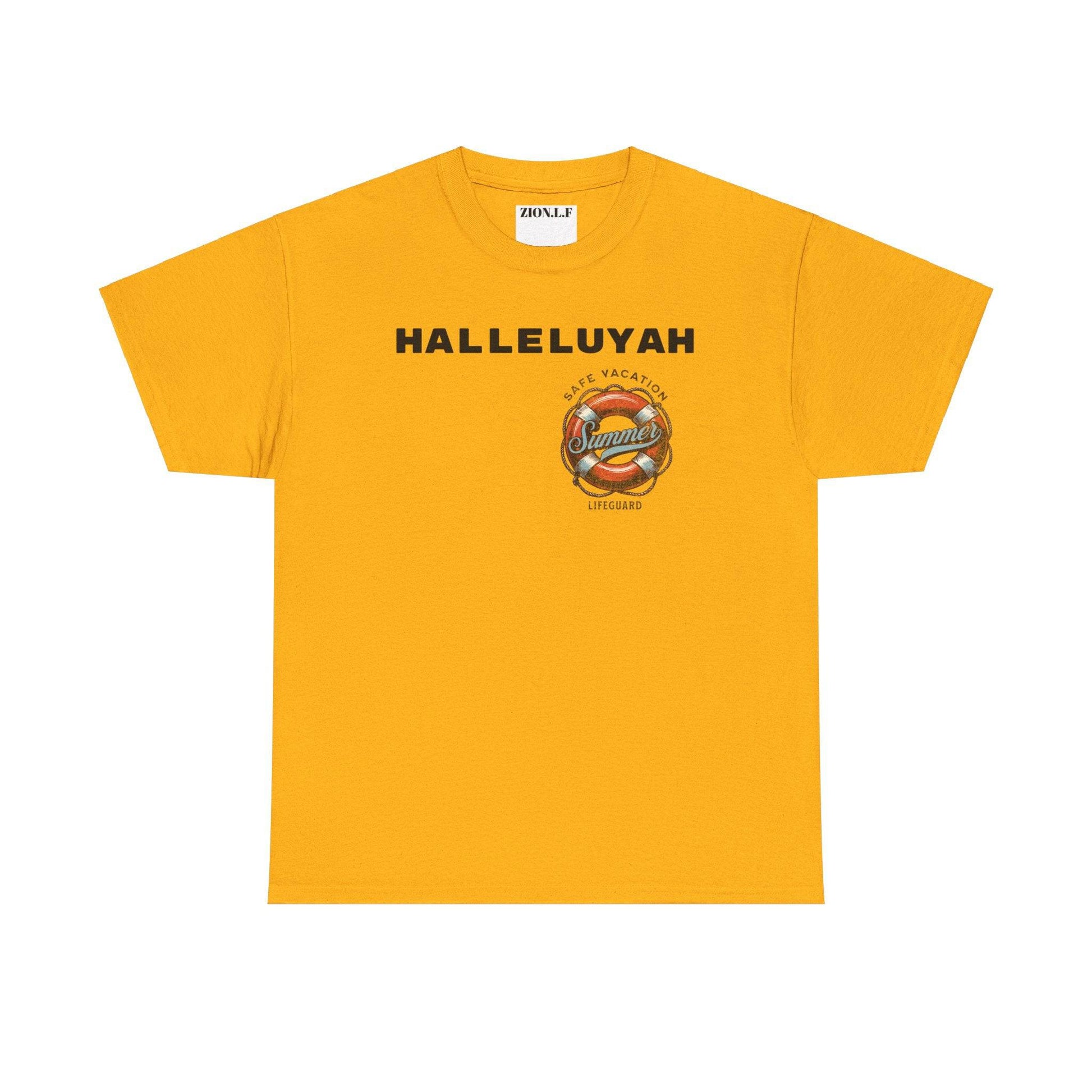 Halleluyah Safe Vacation  Unisex Heavy Cotton Tee Shirt - Zion Legend Fashions