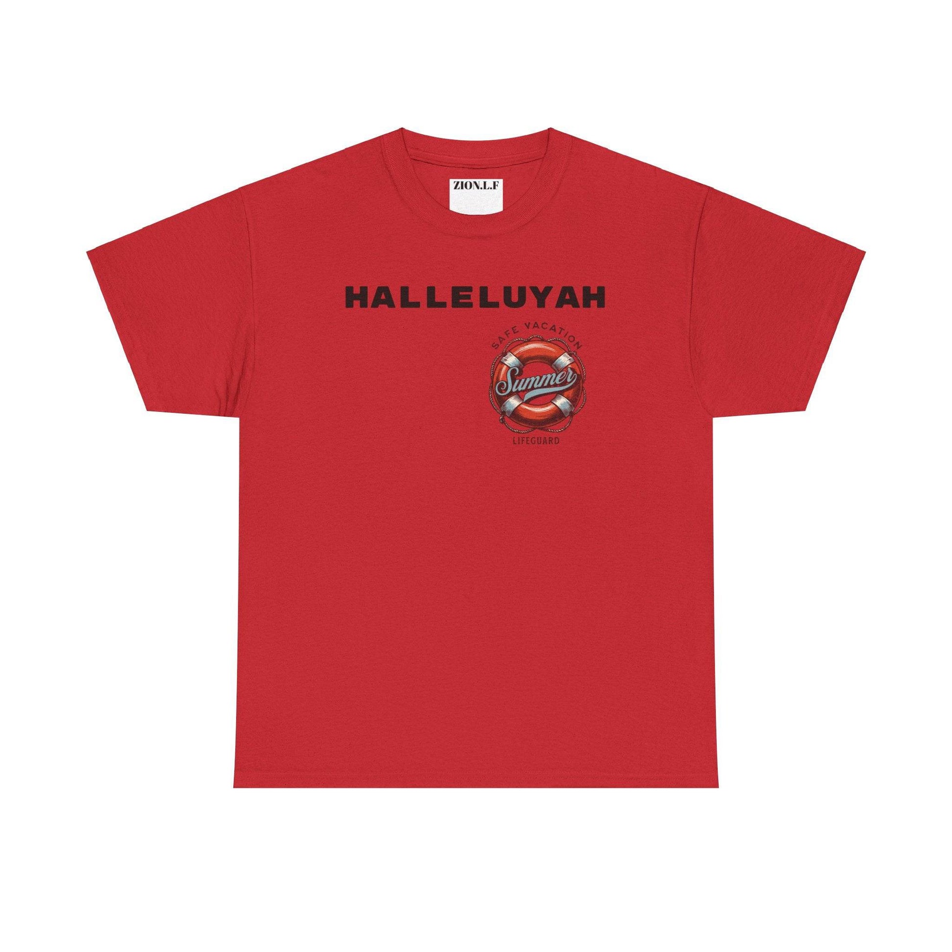 Halleluyah Safe Vacation  Unisex Heavy Cotton Tee Shirt - Zion Legend Fashions
