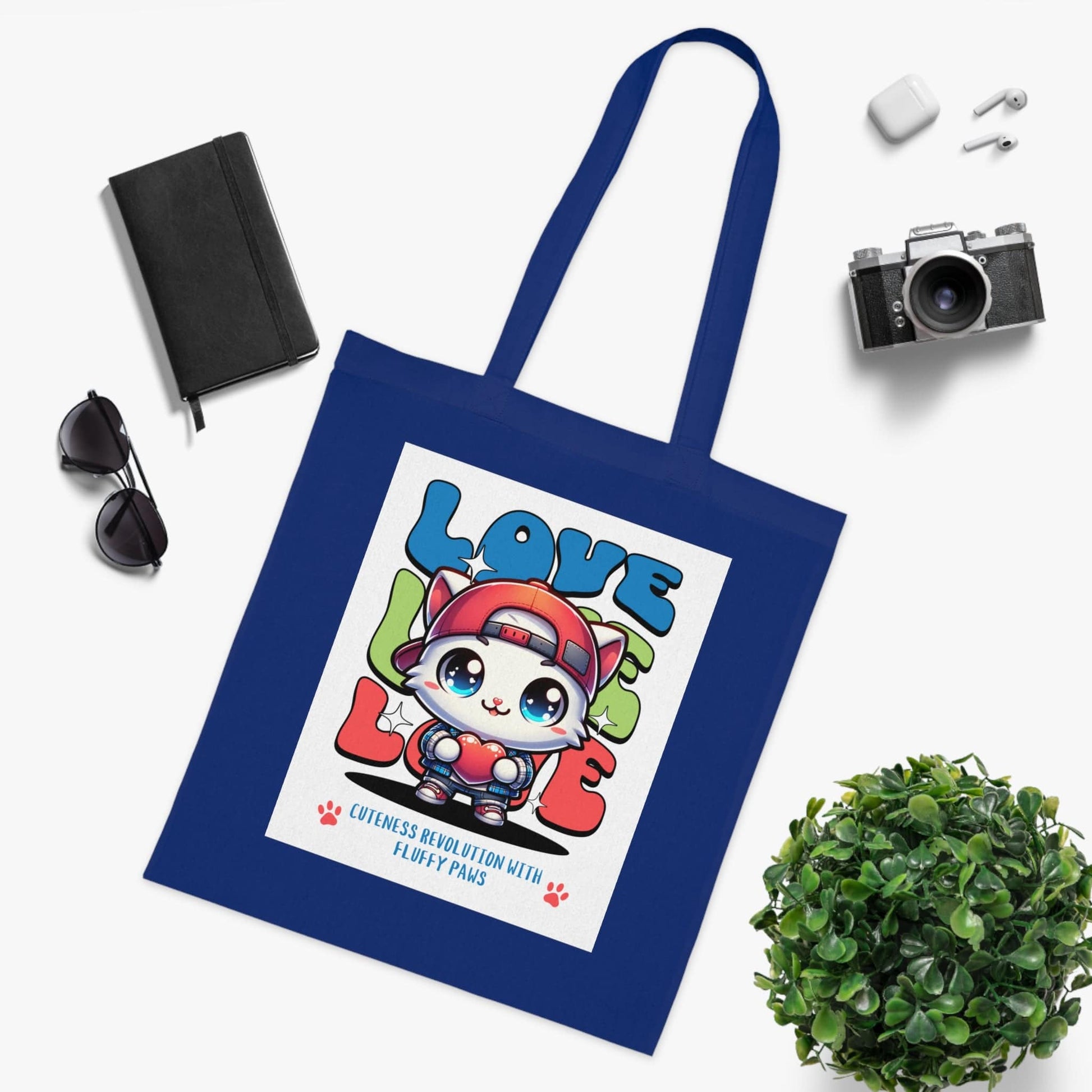 Love Bags Cotton Tote  -  Available UK and Europe Only - Zion Legend Fashions