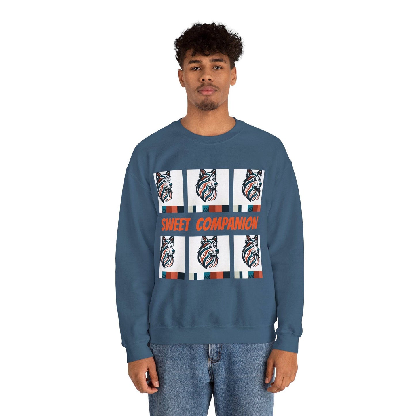 Sweet Companion Unisex Heavy Blend Fox ™ Crewneck Sweatshirt - Zion Legend Fashions