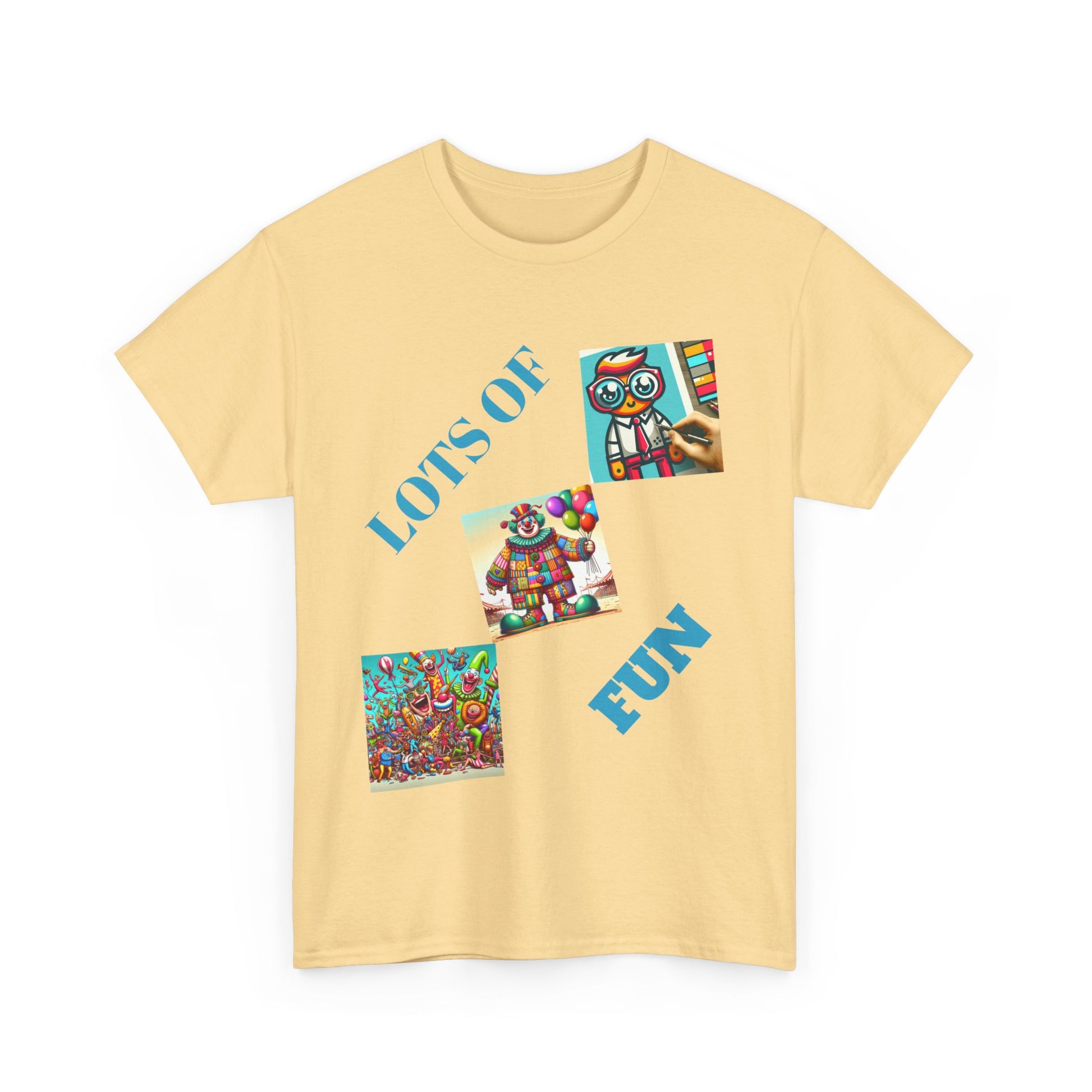 Lots of Fun Unisex  Heavy US Cotton T-Shirt - Zion Legend Fashions