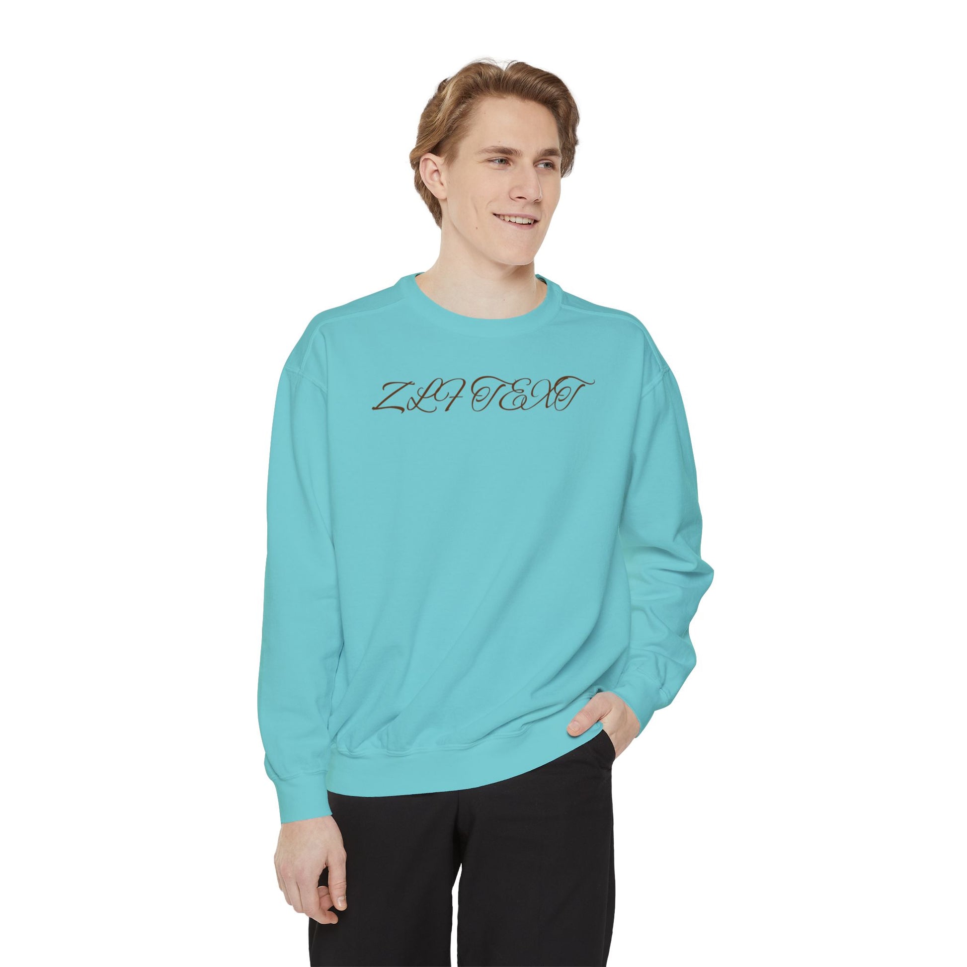 Scroll Unisex Garment-Dyed Sweatshirt - Zion Legend Fashions