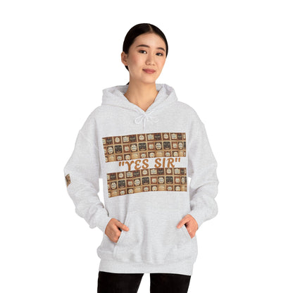 Yes Sir Unisex Heavy Blend™ Hooded Sweatshirt - Zion Legend Fashions
