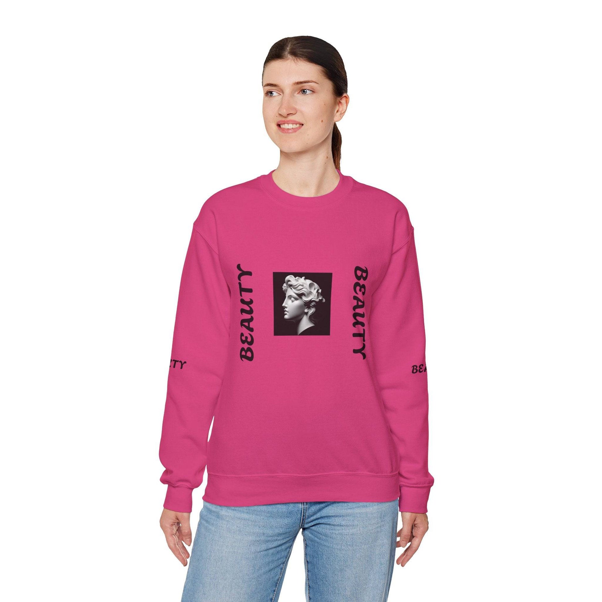 Beauty Unisex Heavy Blend™ Crewneck Sweatshirt - Zion Legend Fashions