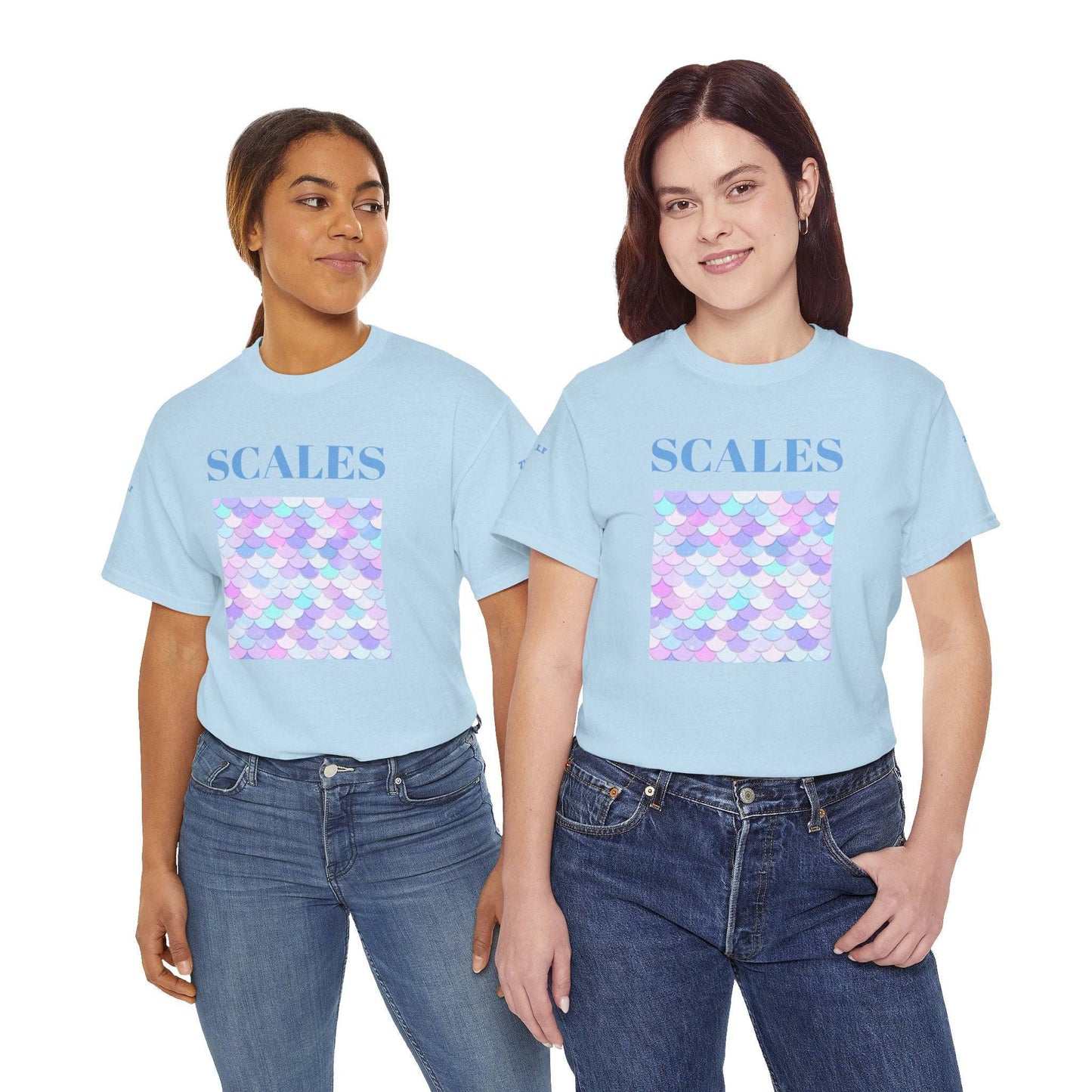 Vivacious Scales Unisex Heavy 100% Cotton Tee - Zion Legend Fashions
