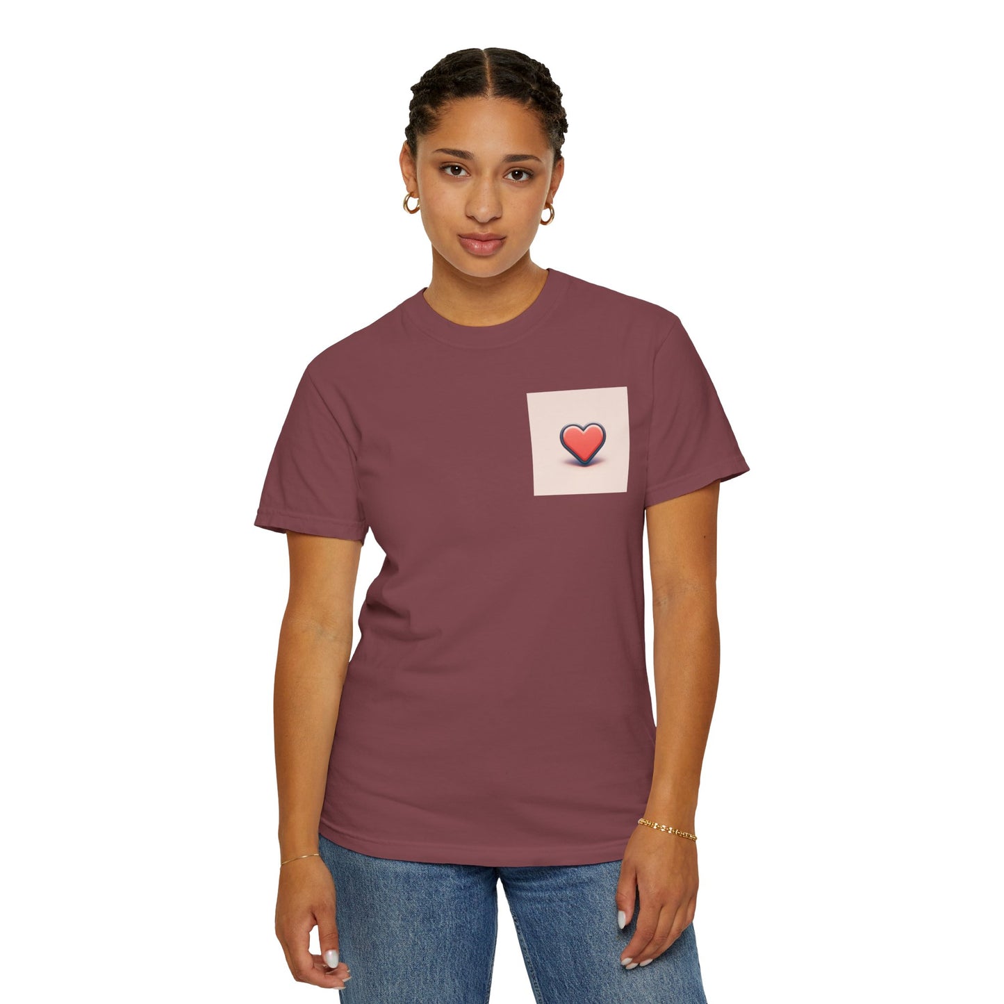 Small Love Unisex Garment-Dyed T-shirt - Zion Legend Fashions