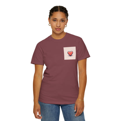 Small Love Unisex Garment-Dyed T-shirt - Zion Legend Fashions