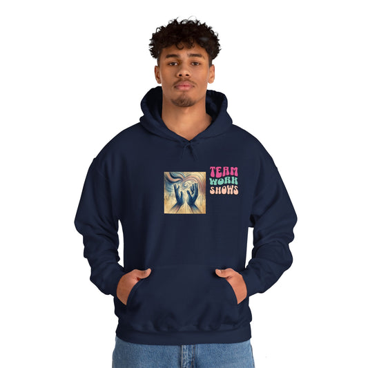 Team Work Unisex Heavy Blend™ Hooded Sweatshirt - Zion Legend Fashions