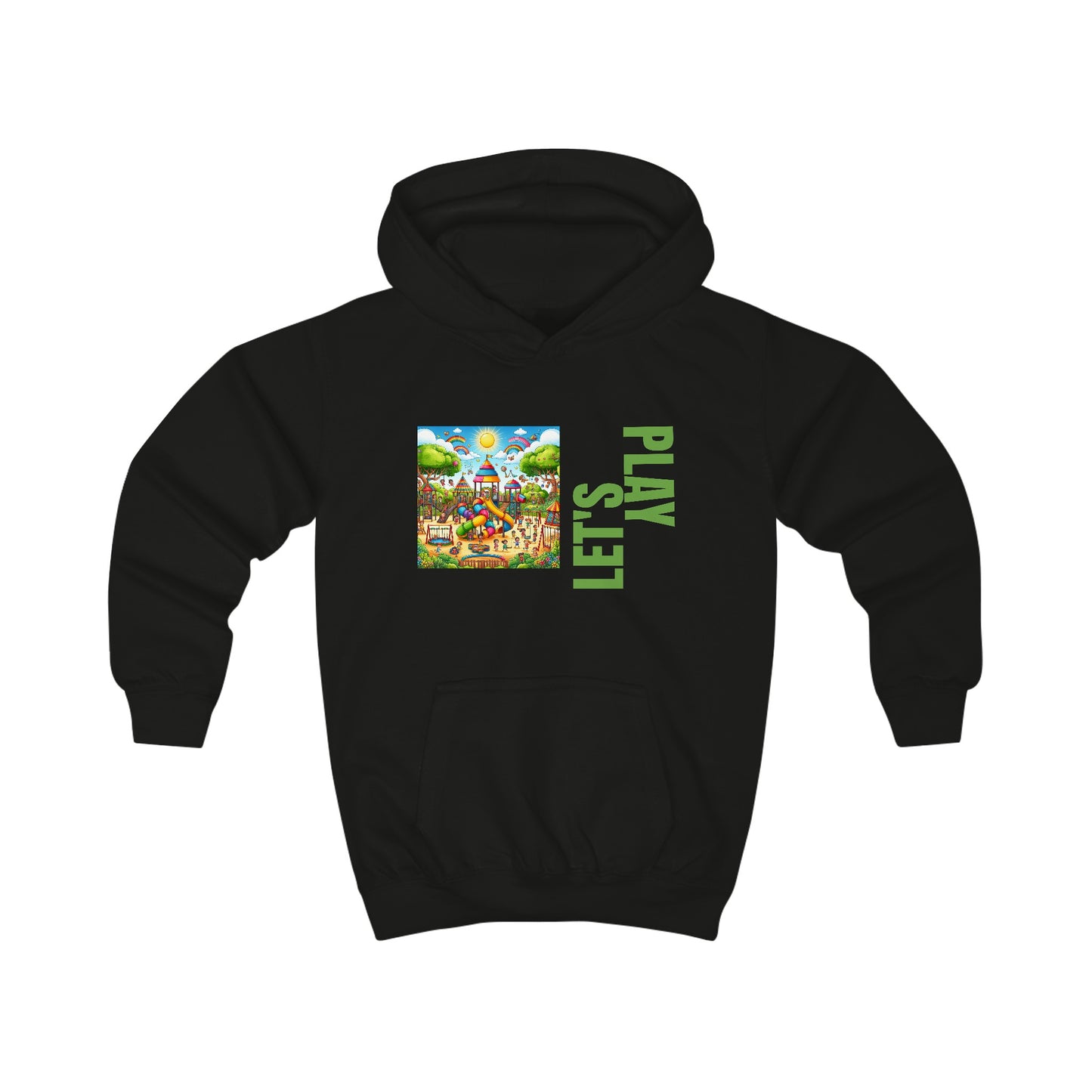 Let's Play Kids Hoodie  -  UK and Europe Only - Zion Legend Fashions