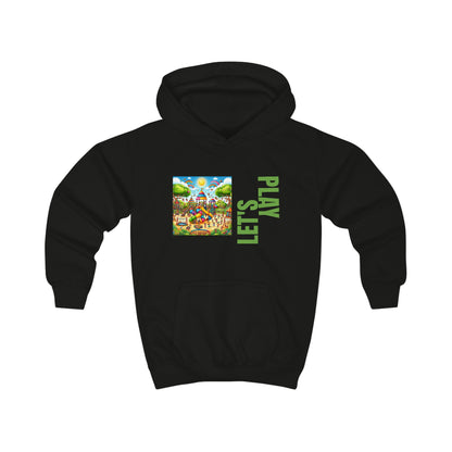 Let's Play Kids Hoodie  -  UK and Europe Only - Zion Legend Fashions