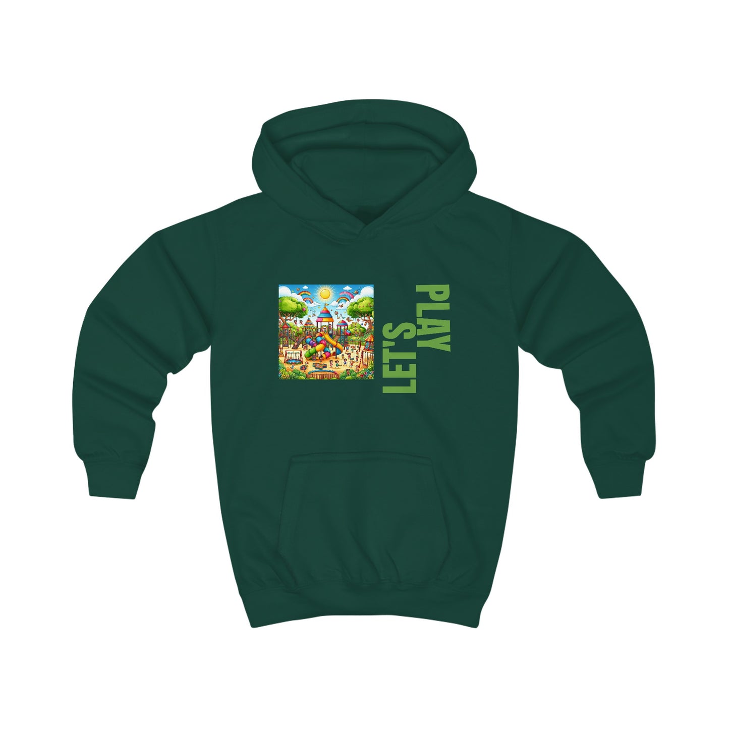 Let's Play Kids Hoodie  -  UK and Europe Only - Zion Legend Fashions