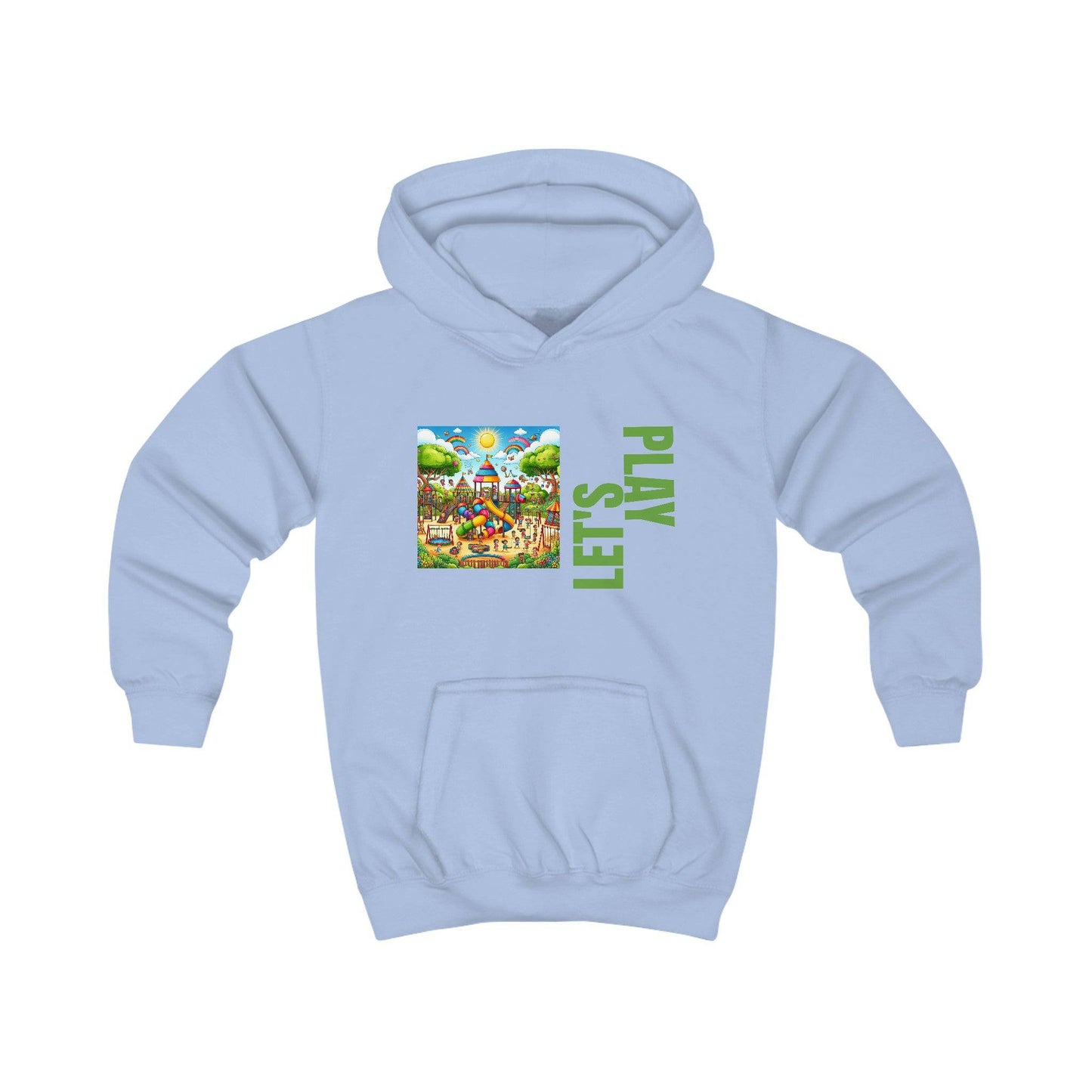 Let's Play Kids Hoodie  -  UK and Europe Only - Zion Legend Fashions