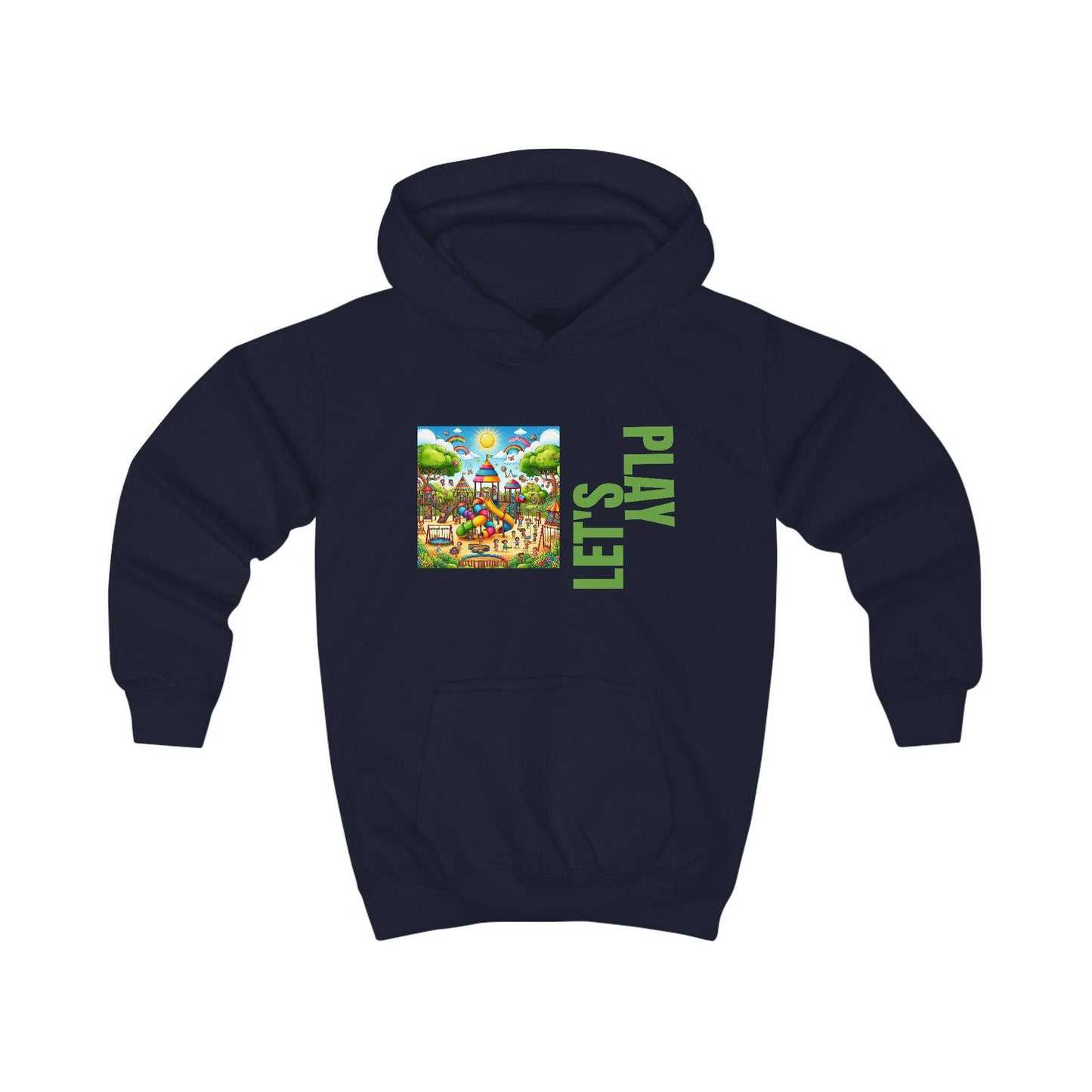 Let's Play Kids Hoodie  -  UK and Europe Only - Zion Legend Fashions