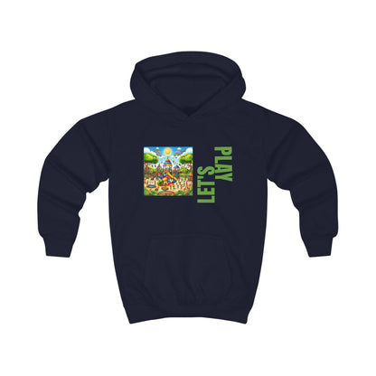 Let's Play Kids Hoodie  -  UK and Europe Only - Zion Legend Fashions