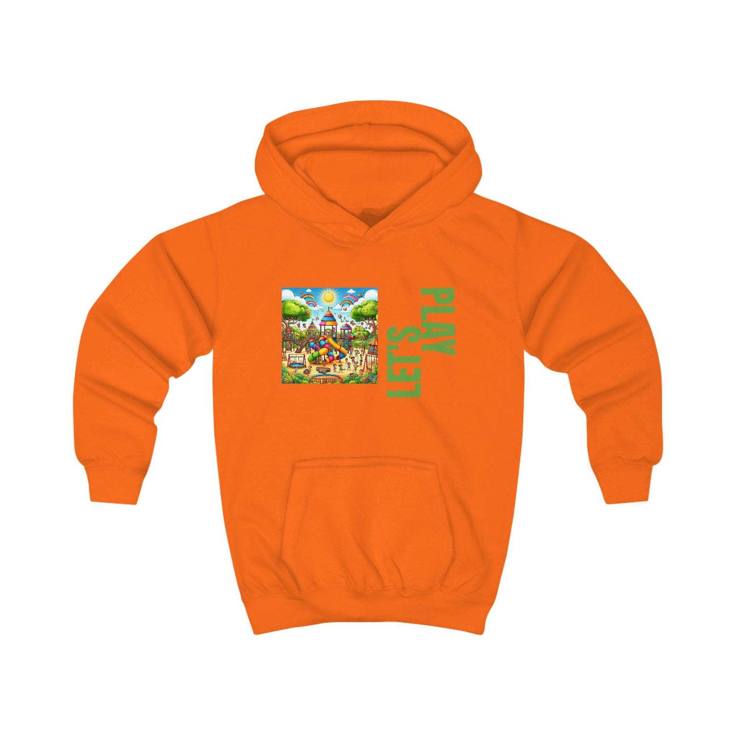 Let's Play Kids Hoodie  -  UK and Europe Only - Zion Legend Fashions