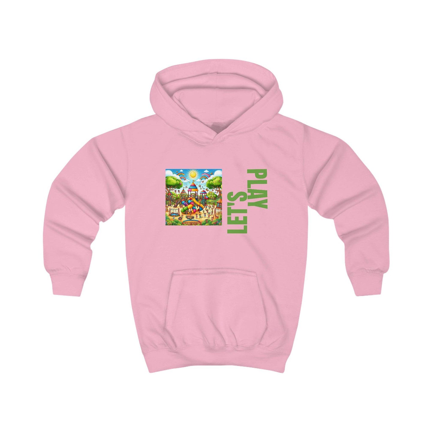 Let's Play Kids Hoodie  -  UK and Europe Only - Zion Legend Fashions