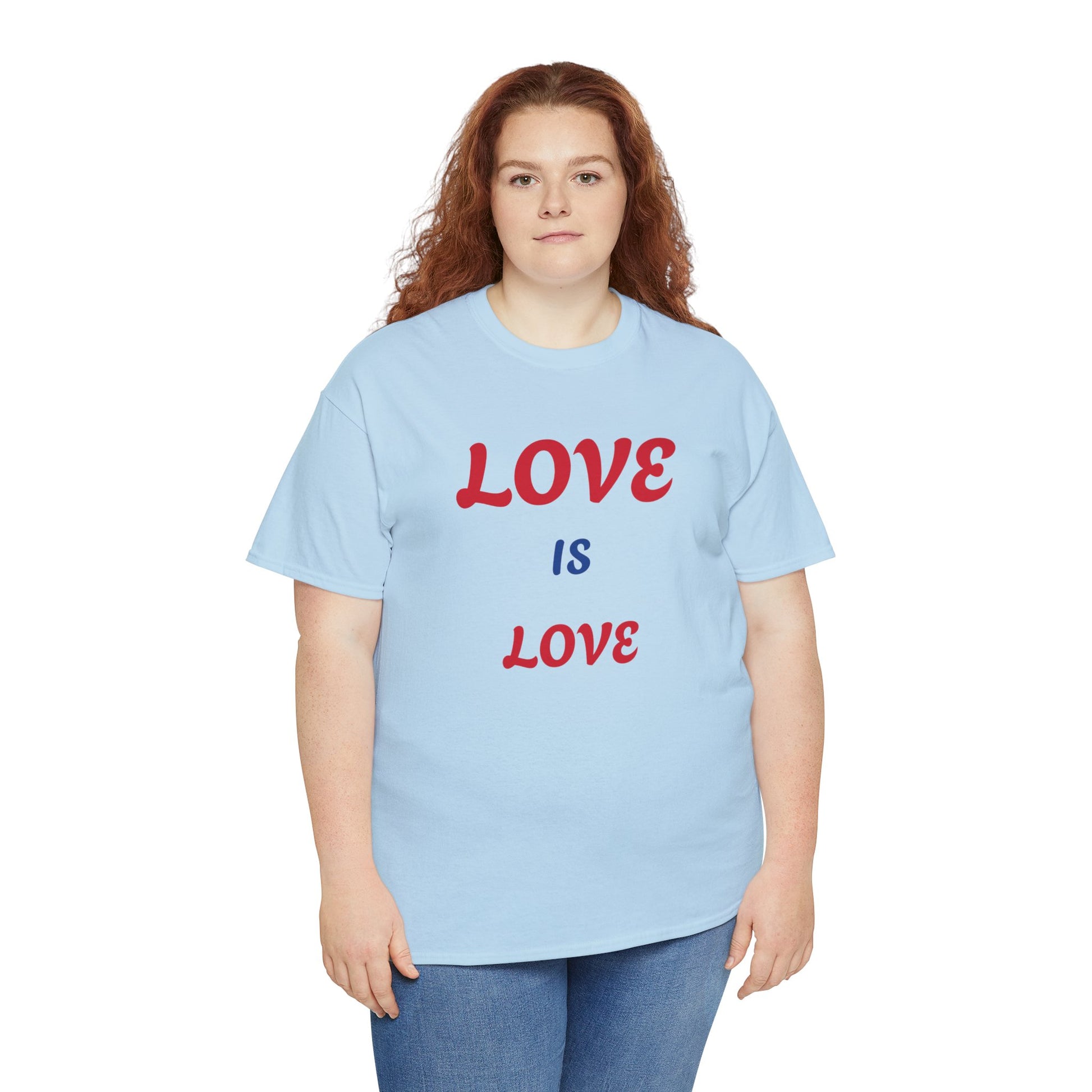 Love is Love  Heavy Cotton Tee - Zion Legend Fashions