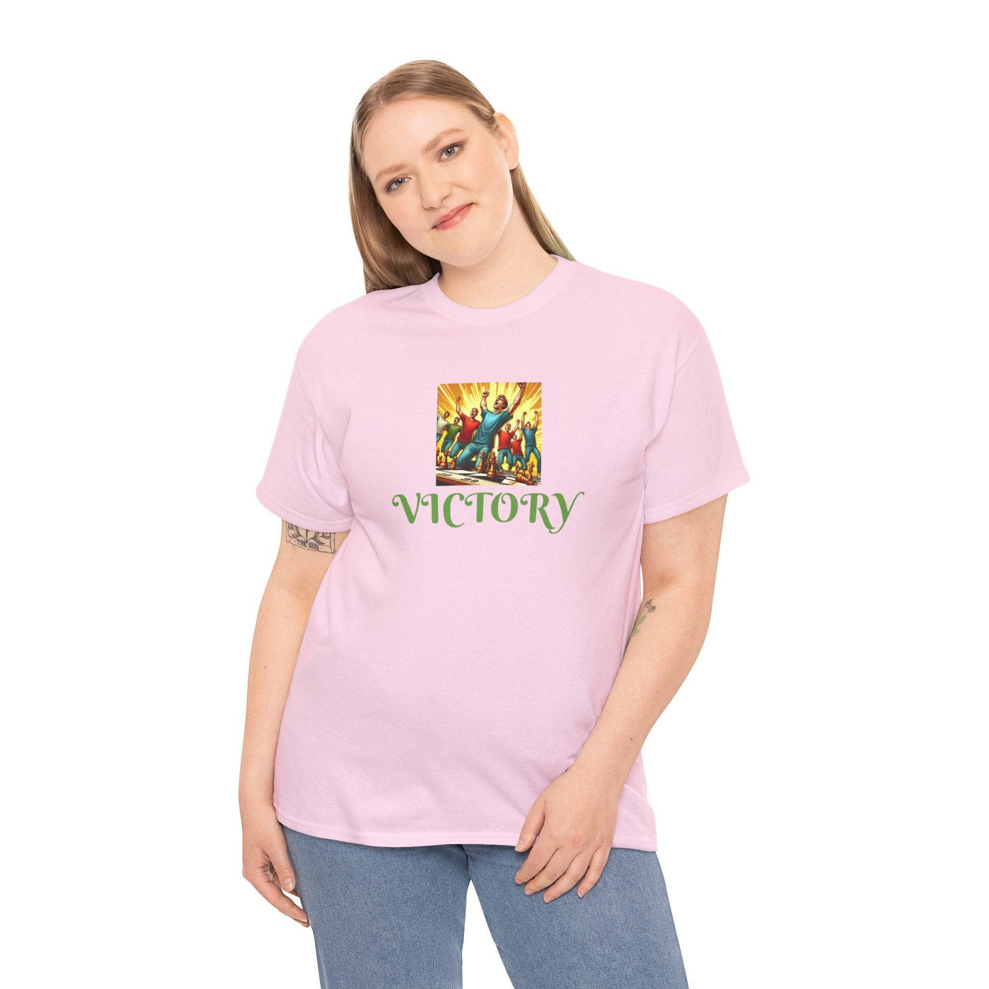 Victory Unisex Heavy Cotton Tee - Zion Legend Fashions