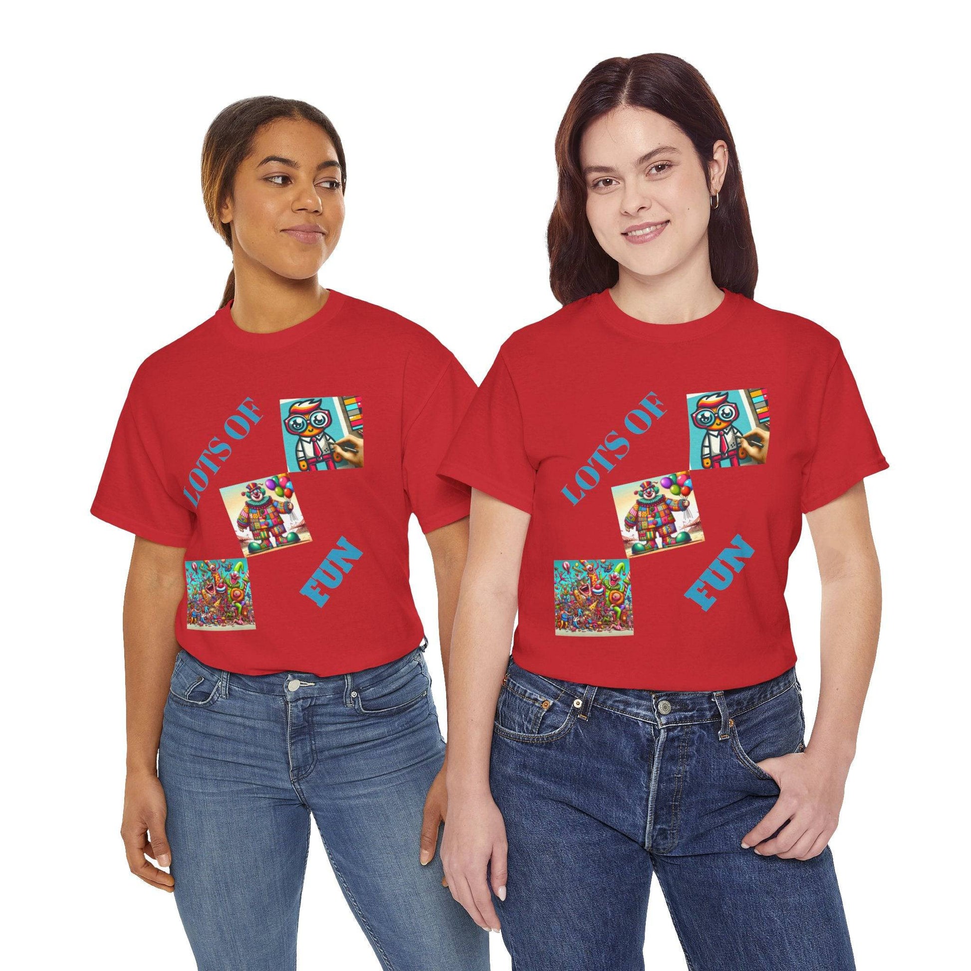 Lots of Fun Unisex  Heavy US Cotton T-Shirt - Zion Legend Fashions