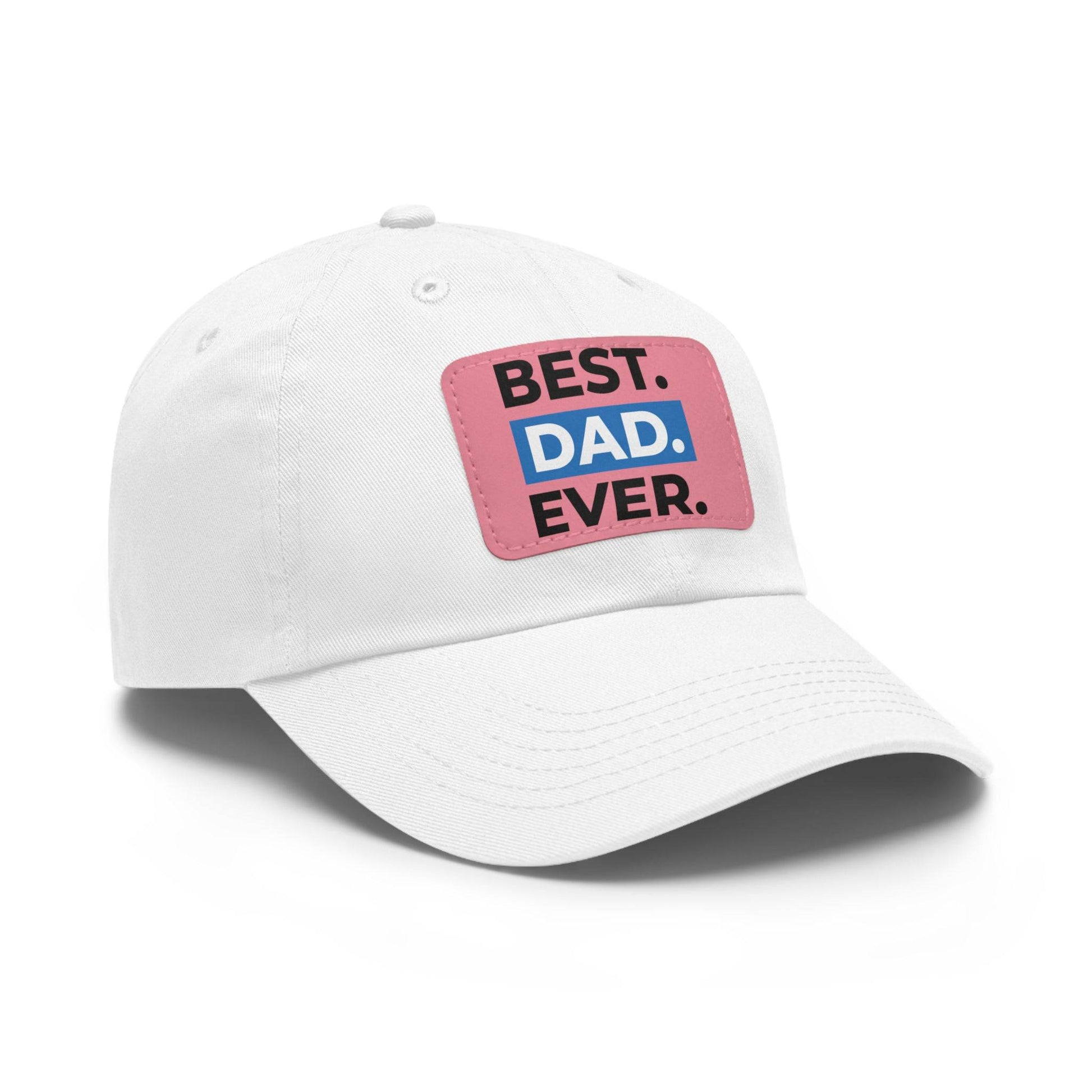 Dad Hat with Leather Patch (Rectangle)  -  Available USA Only - Zion Legend Fashions