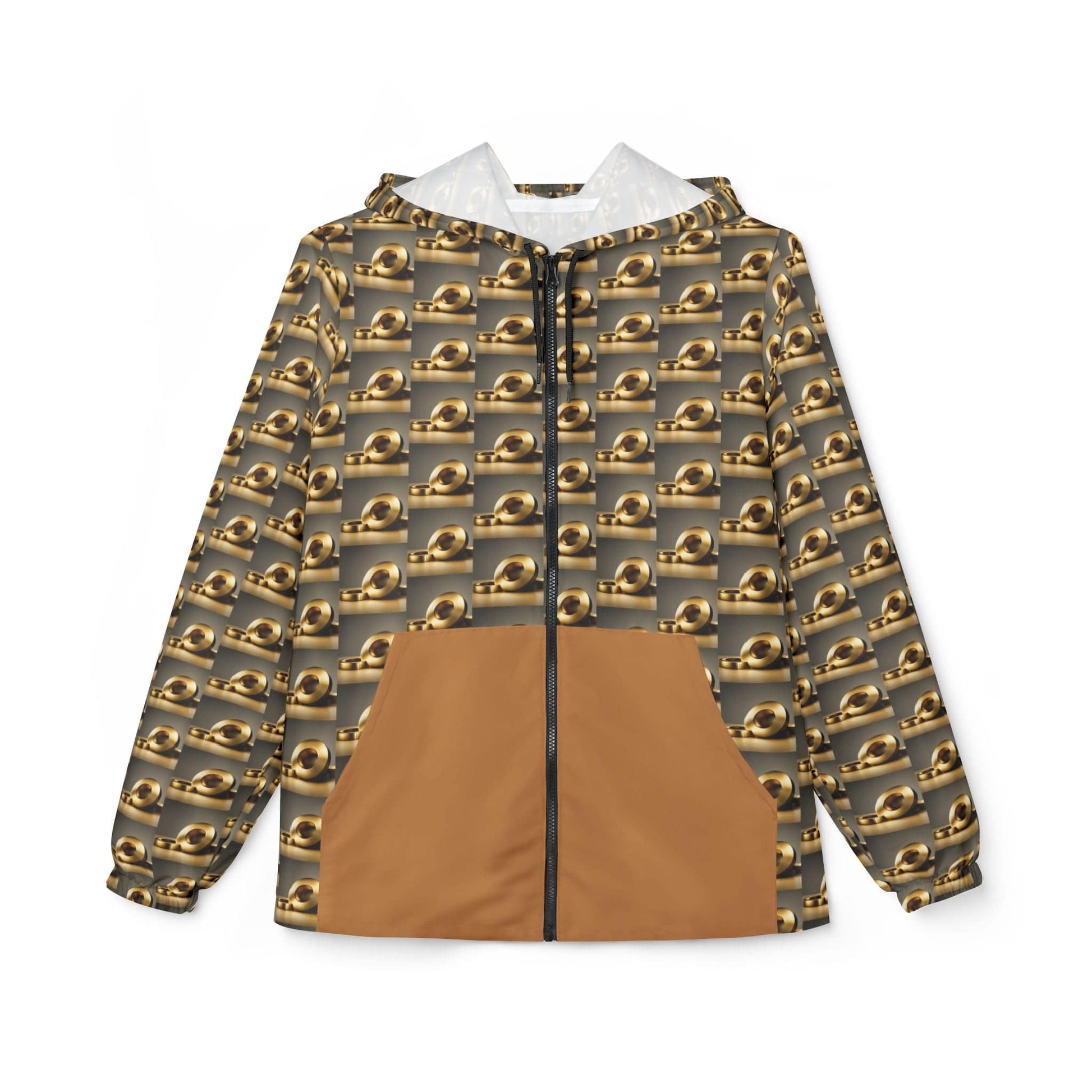 Rings Brown Windbreaker Jacket    -  Shipped from United States - Zion Legend Fashions