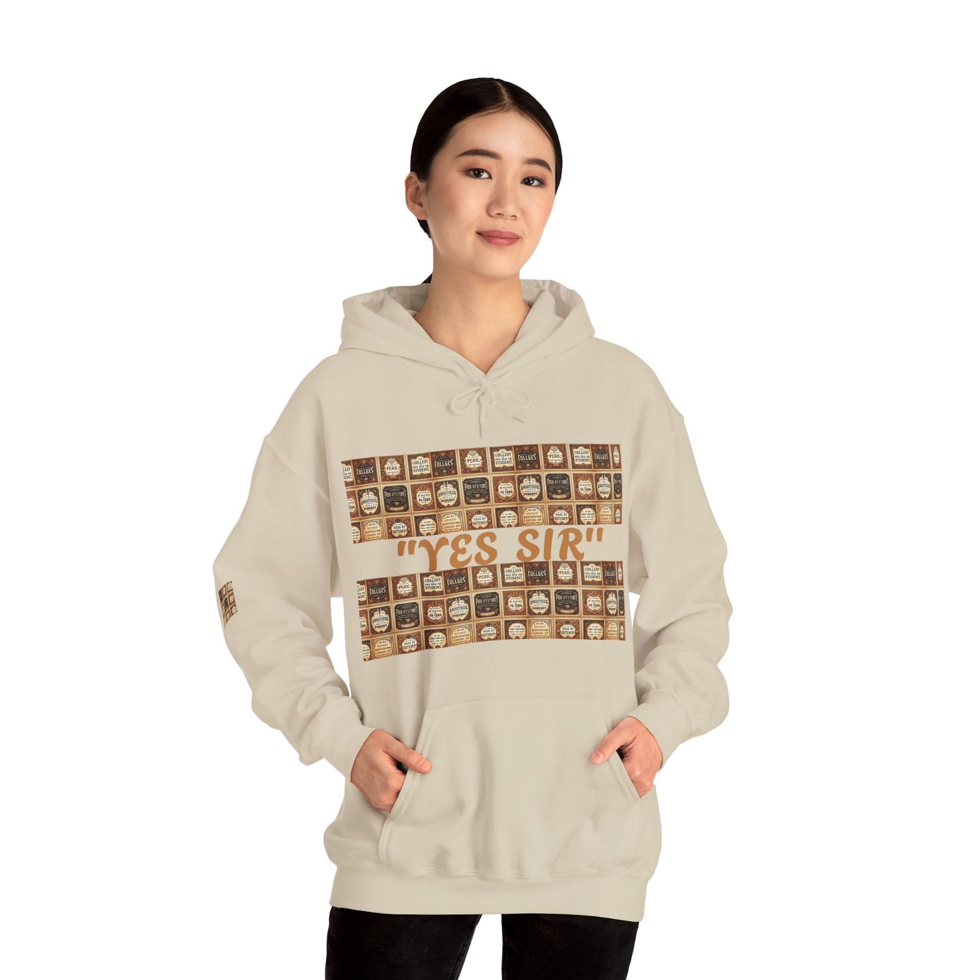 Yes Sir Unisex Heavy Blend™ Hooded Sweatshirt - Zion Legend Fashions