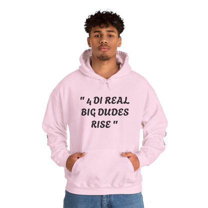 4 Di Real Big Dudes Rise Unisex Heavy Blend™ Hooded Sweatshirt - Zion Legend Fashions