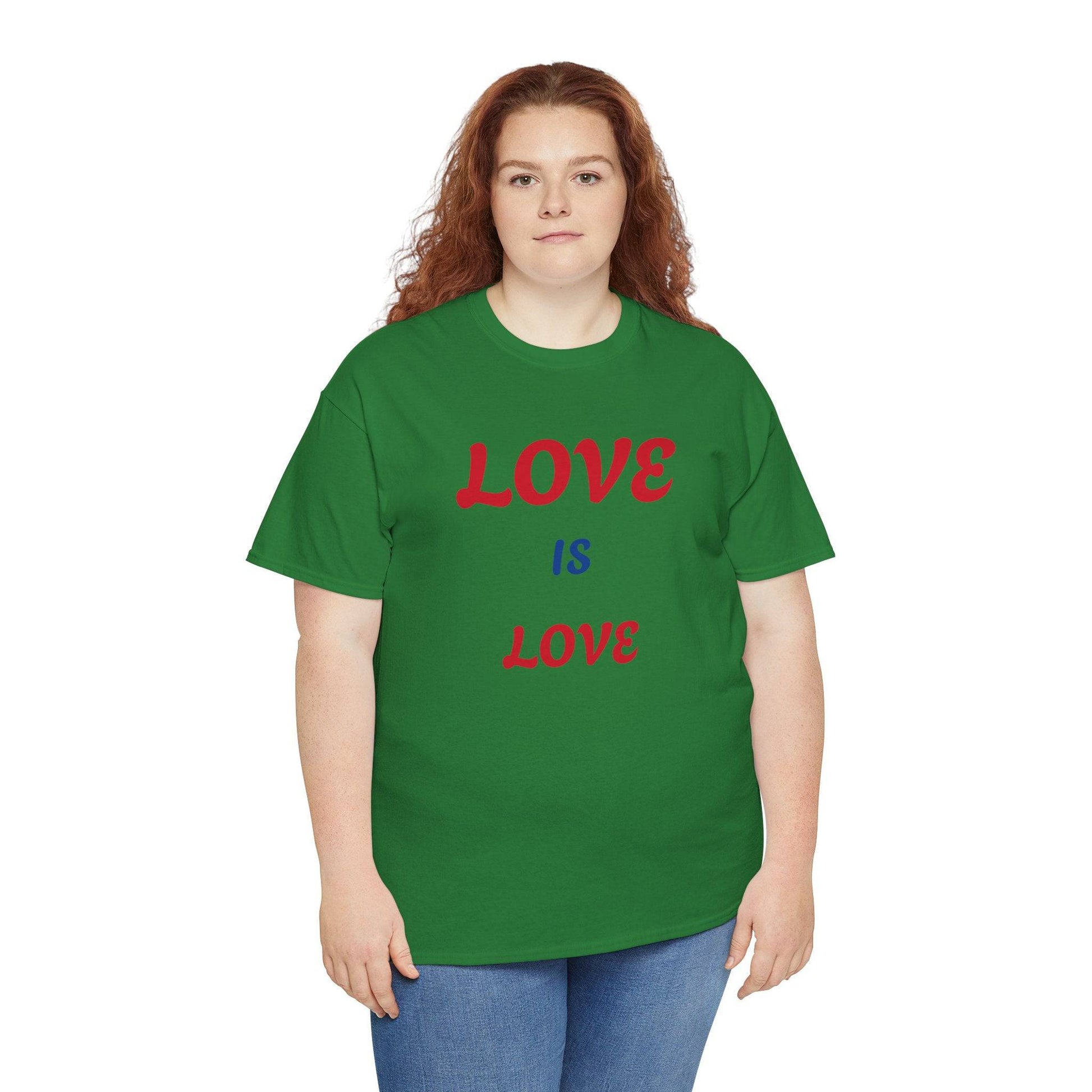 Love is Love  Heavy Cotton Tee - Zion Legend Fashions