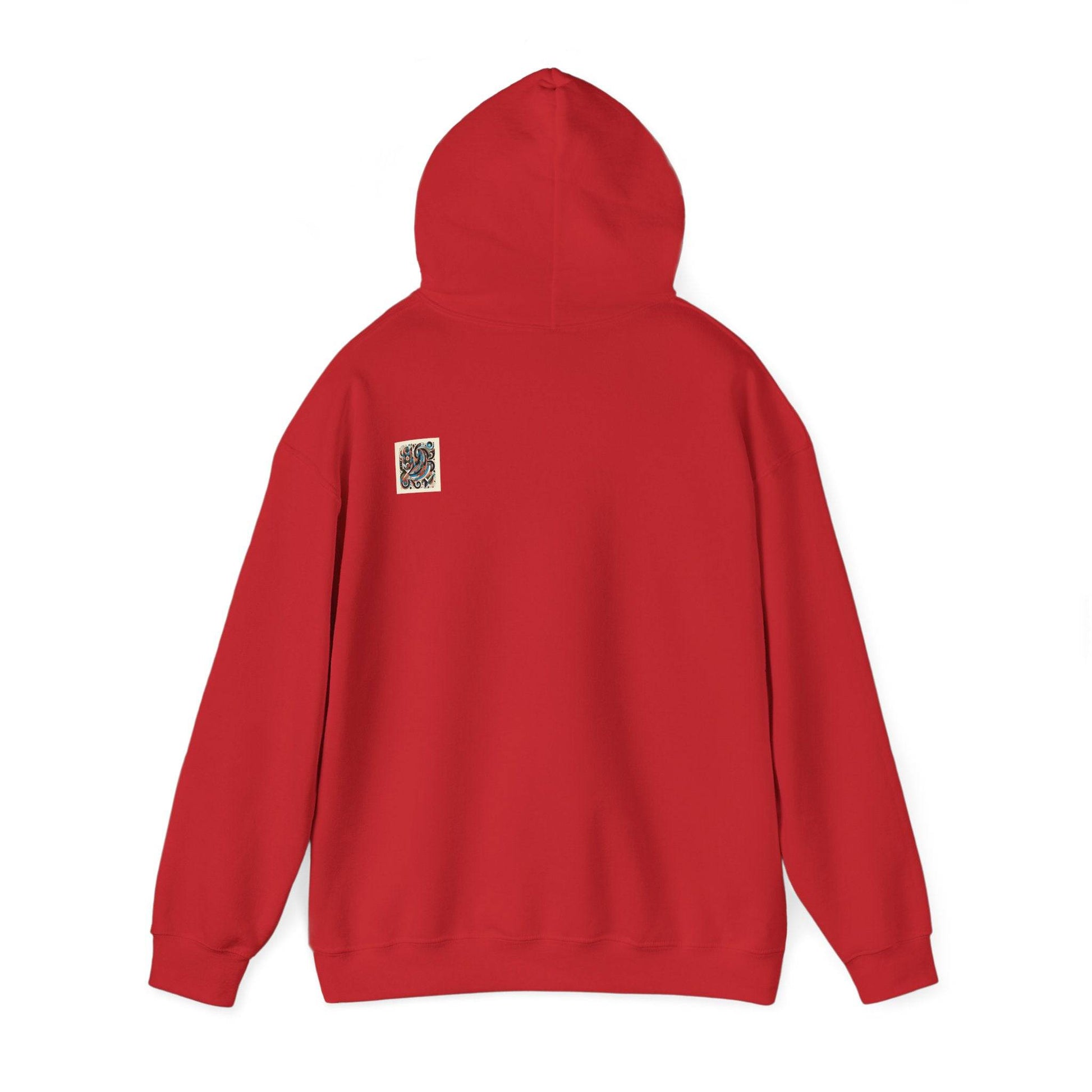 Twisted White  Unisex Heavy Blend™ Hooded Sweatshirt - Zion Legend Fashions