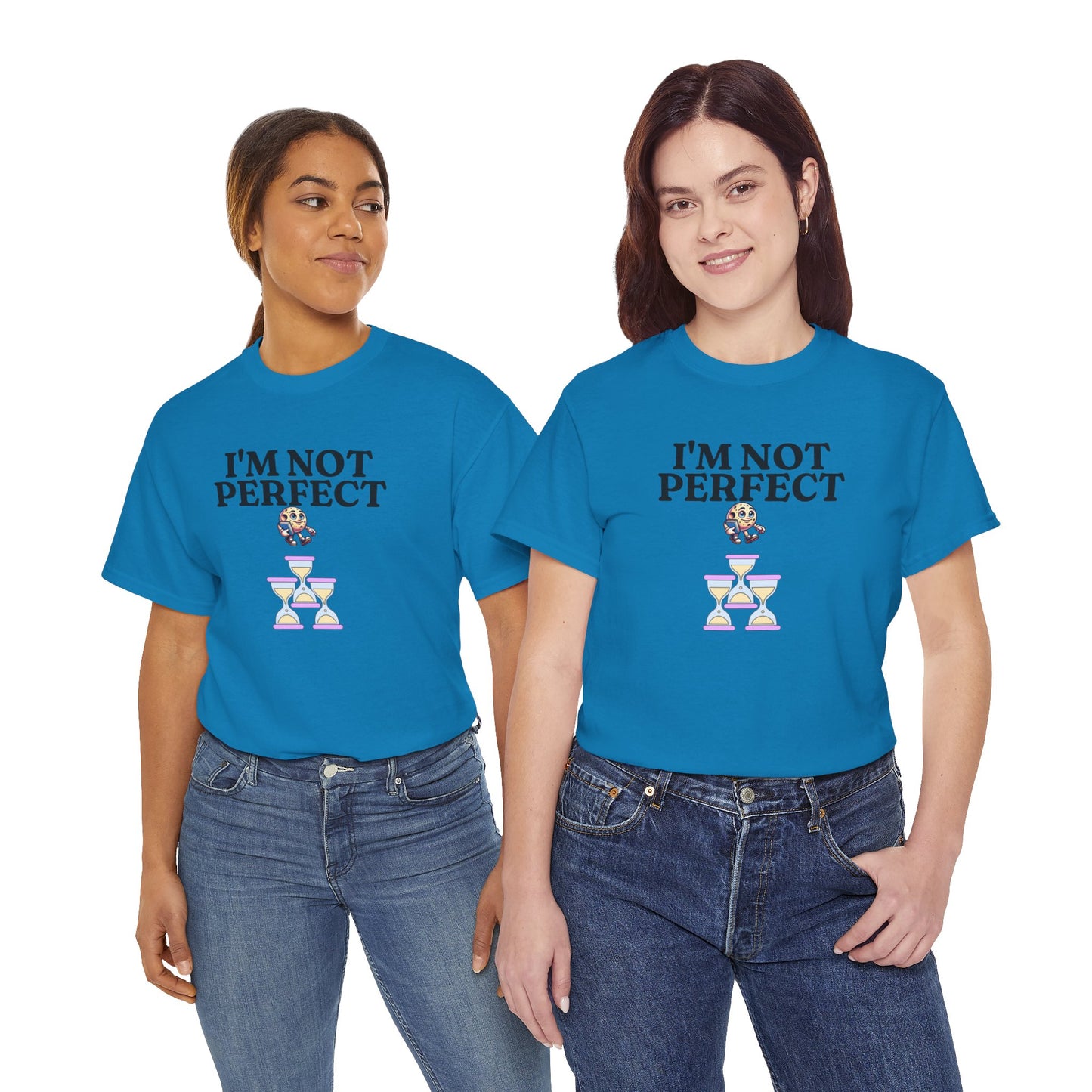 I'm Not Perfect Unisex Heavy Cotton Tee - Zion Legend Fashions