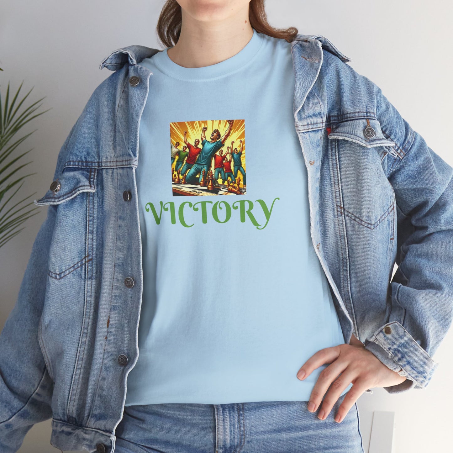 Victory Unisex Heavy Cotton Tee - Zion Legend Fashions