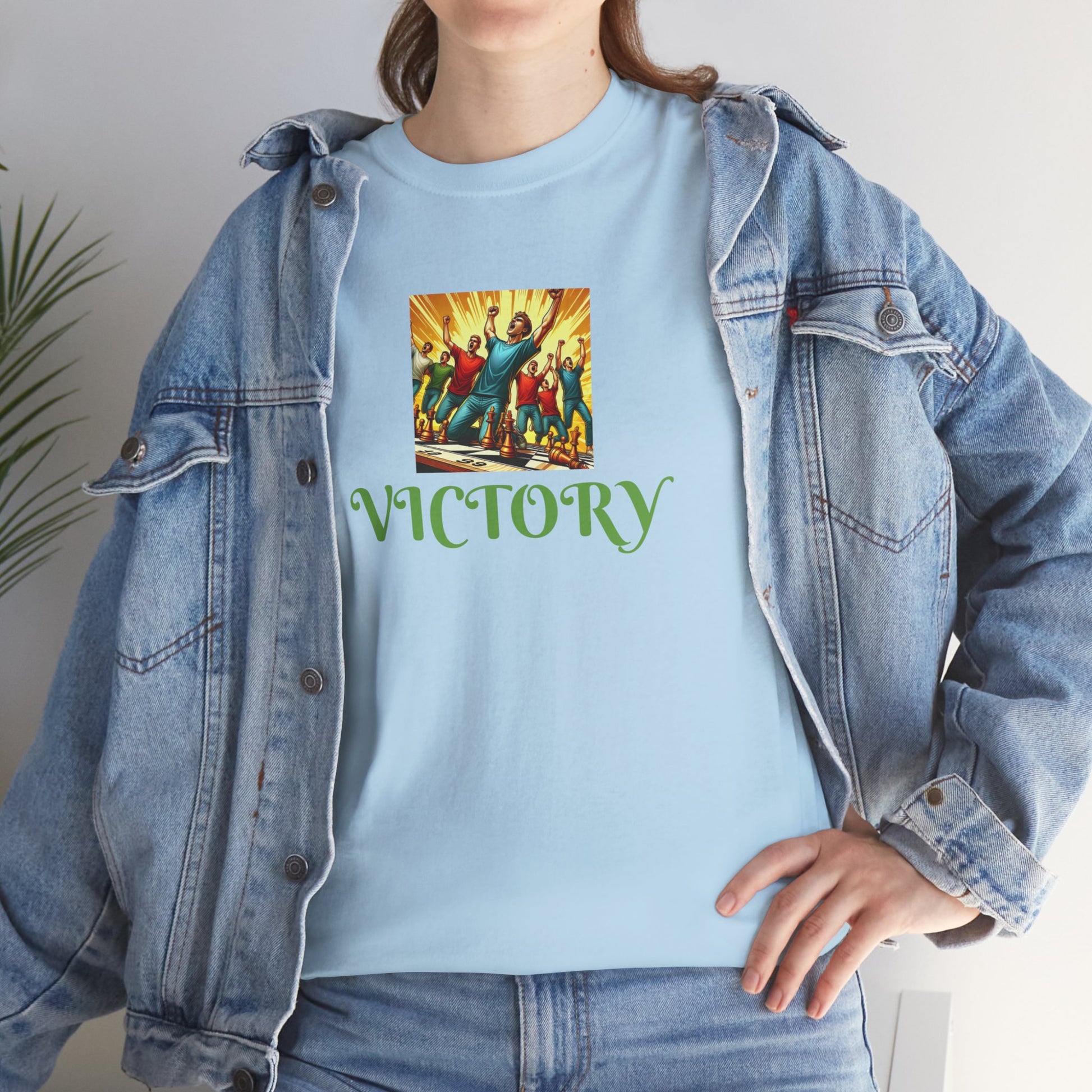 Victory Unisex Heavy Cotton Tee - Zion Legend Fashions