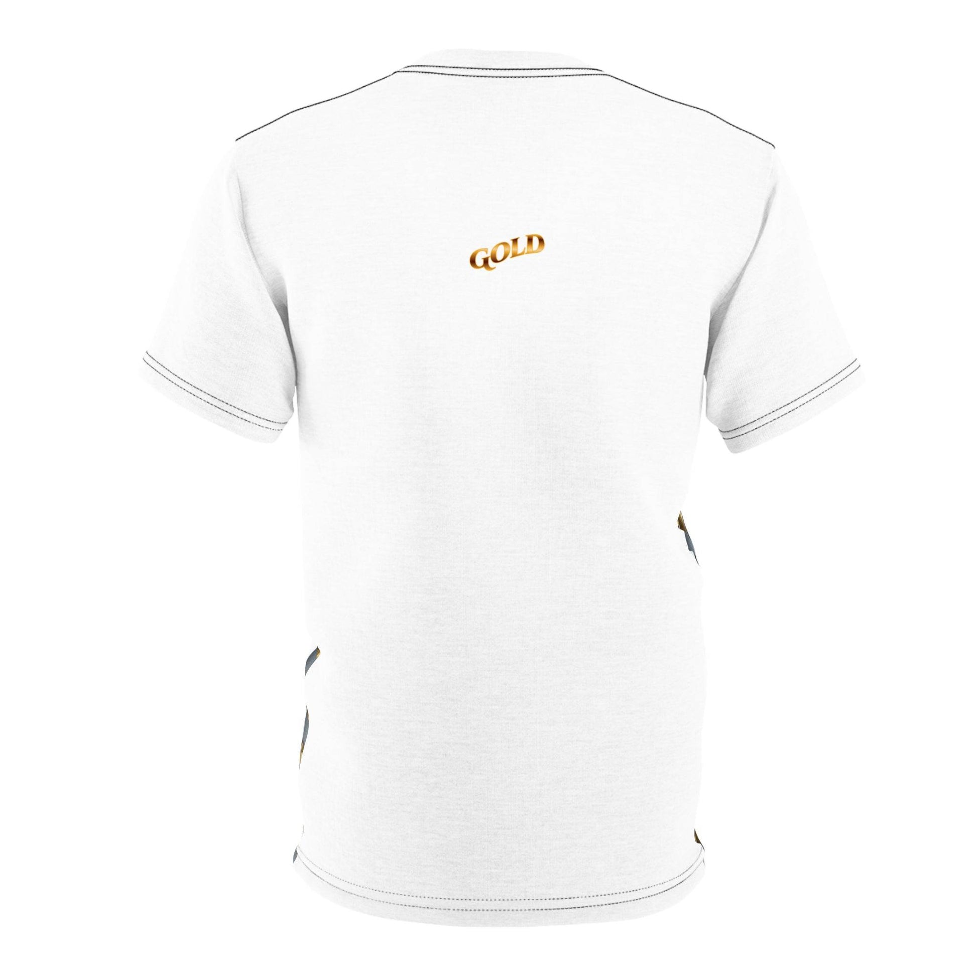 Gold Unisex Cut & Sew Tee    -  Shipped from United States - Zion Legend Fashions