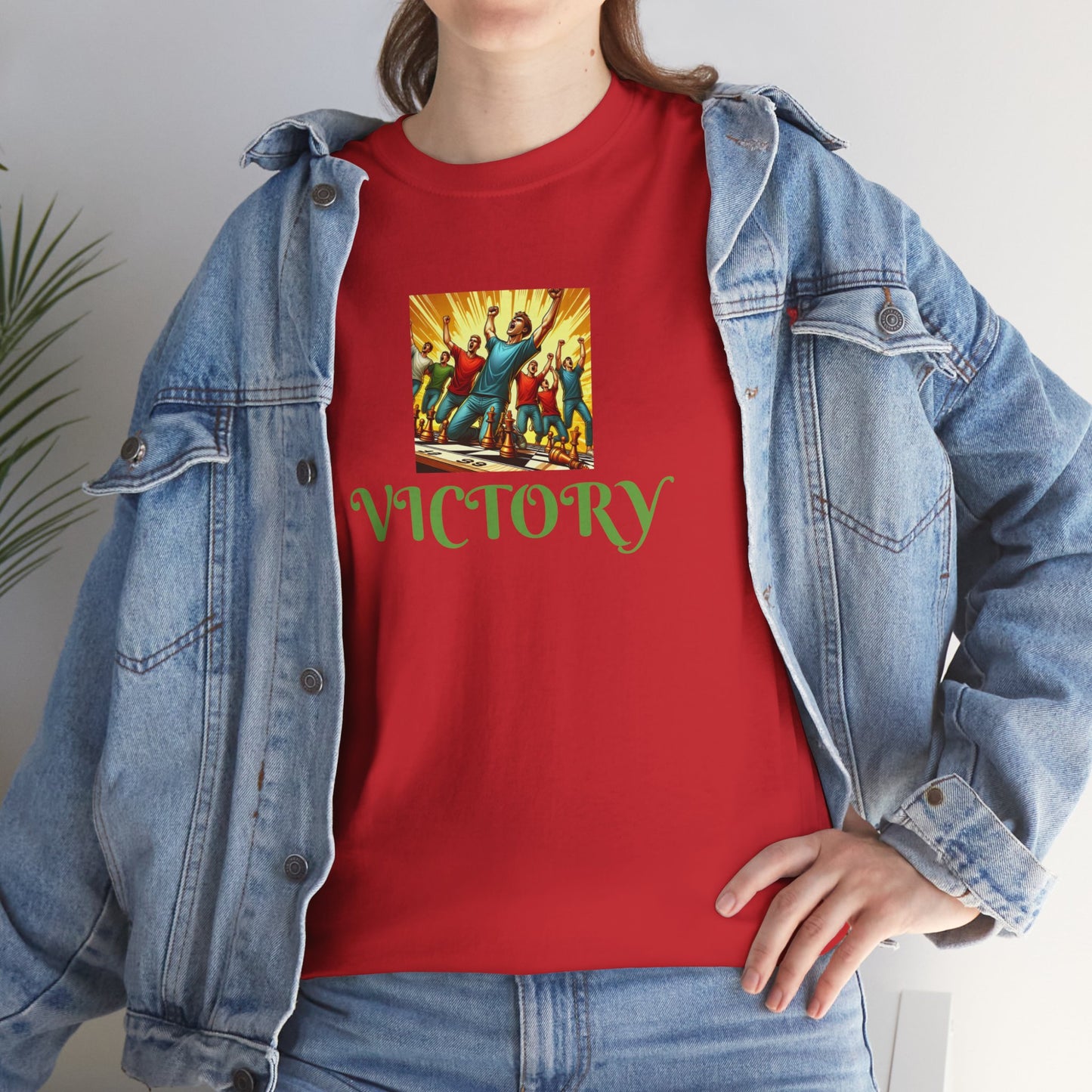 Victory Unisex Heavy Cotton Tee - Zion Legend Fashions