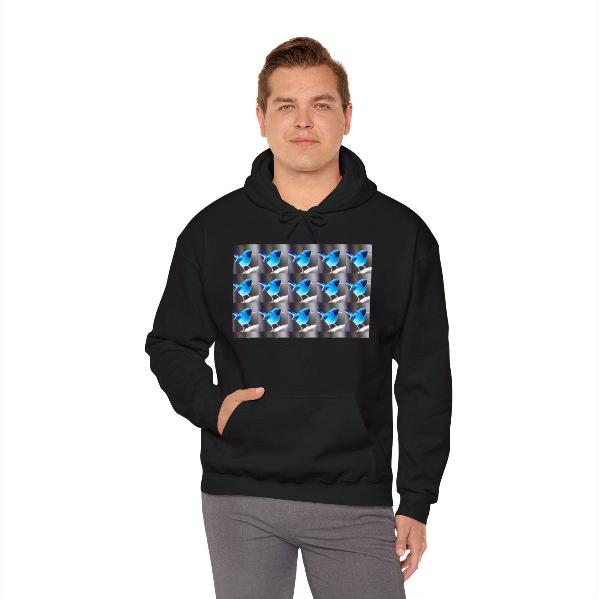 Blue Bird Unisex Heavy Blend™ Hooded Sweatshirt - Zion Legend Fashions