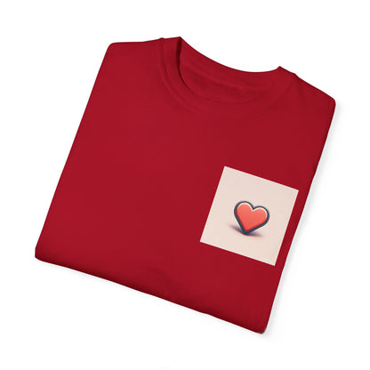 Small Love Unisex Garment-Dyed T-shirt - Zion Legend Fashions